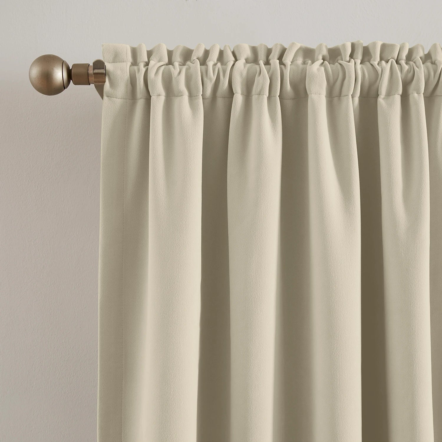 Lyra cloud-1_scene_6 velvet-like texture blackout curtains with sophisticated luxurious draping in a modern home living area
