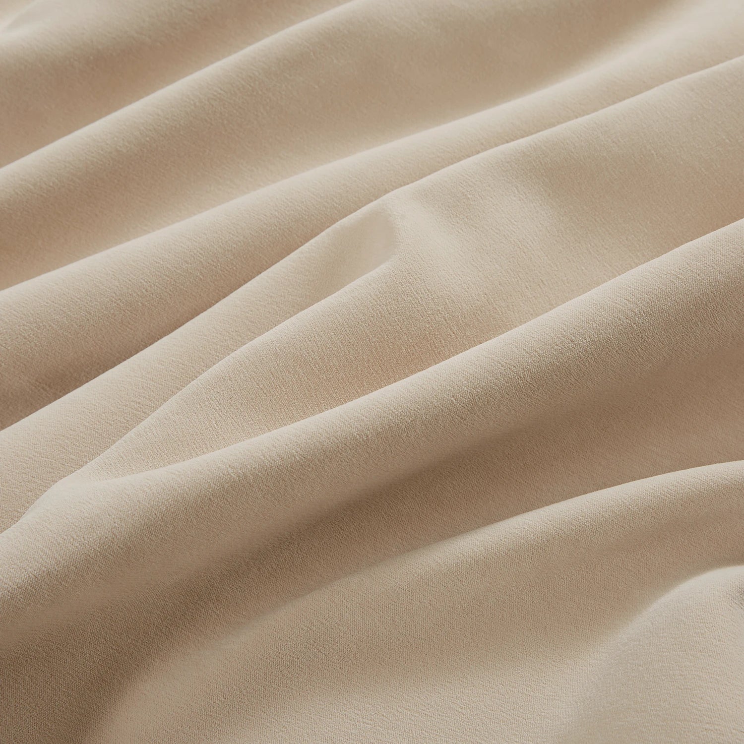 Lyra cloud-3_detail_2 velvet-like texture blackout curtains showing plush fabric texture and luxurious drape detail in a modern home