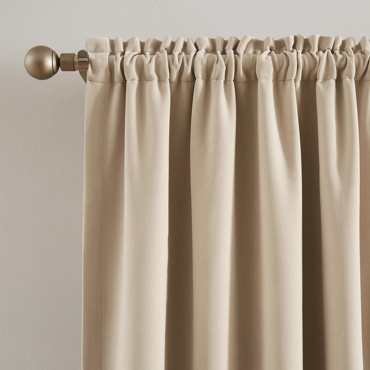 Lyra cloud-3_scene_6 velvet-like texture blackout curtains with sophisticated luxurious draping in a modern bright home interior