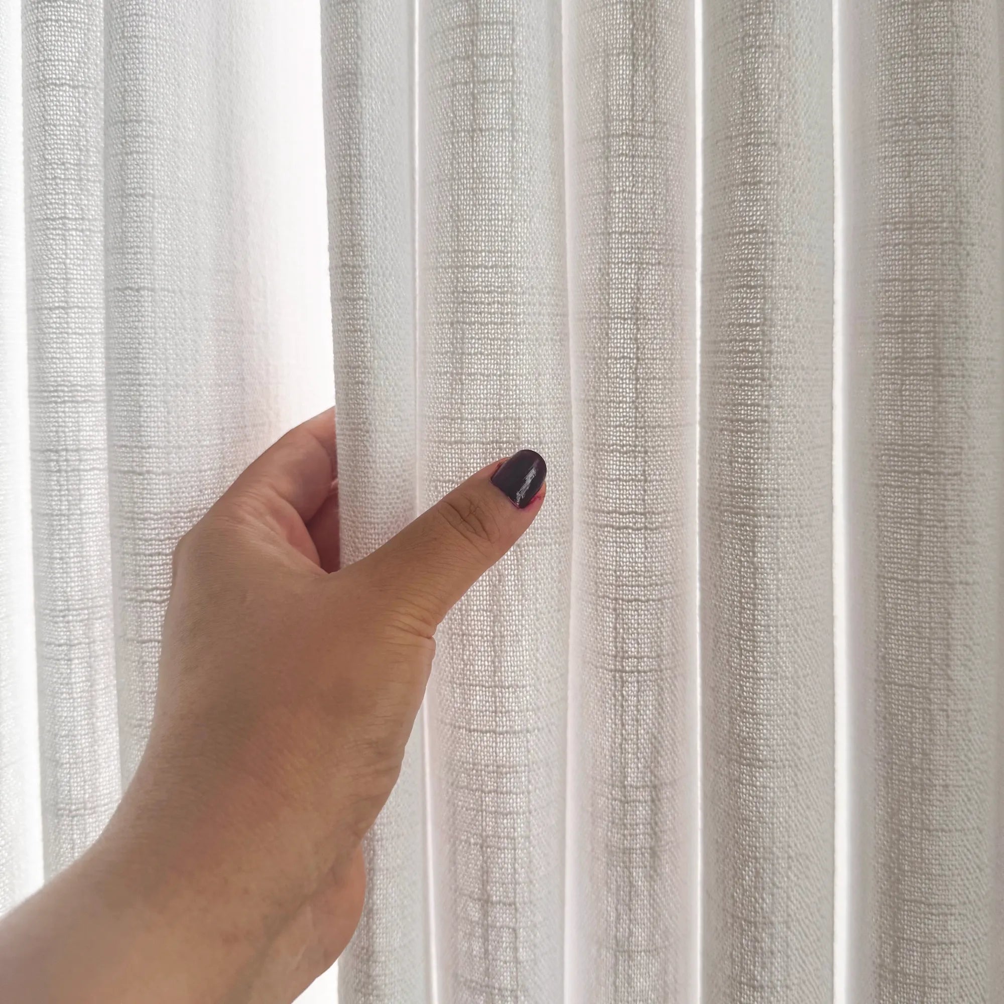 Marisol K1011-5 linen curtains elegant pleated drapes showcased in a product image highlighting the curtains