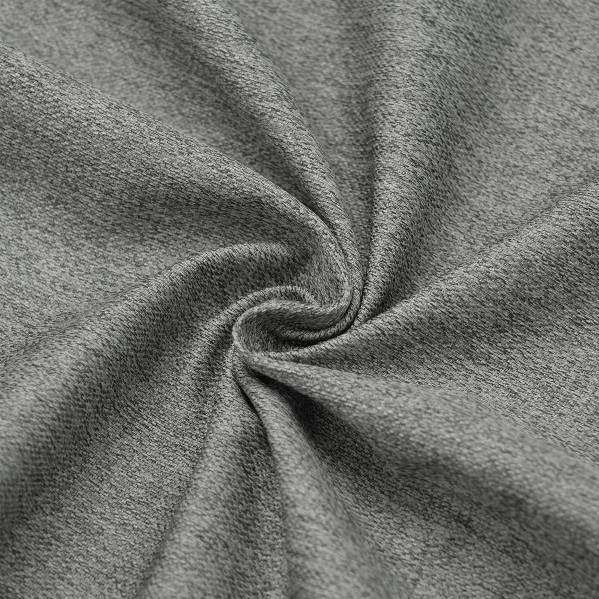 Melioraen Heathered Textured 100% Blackout Curtains