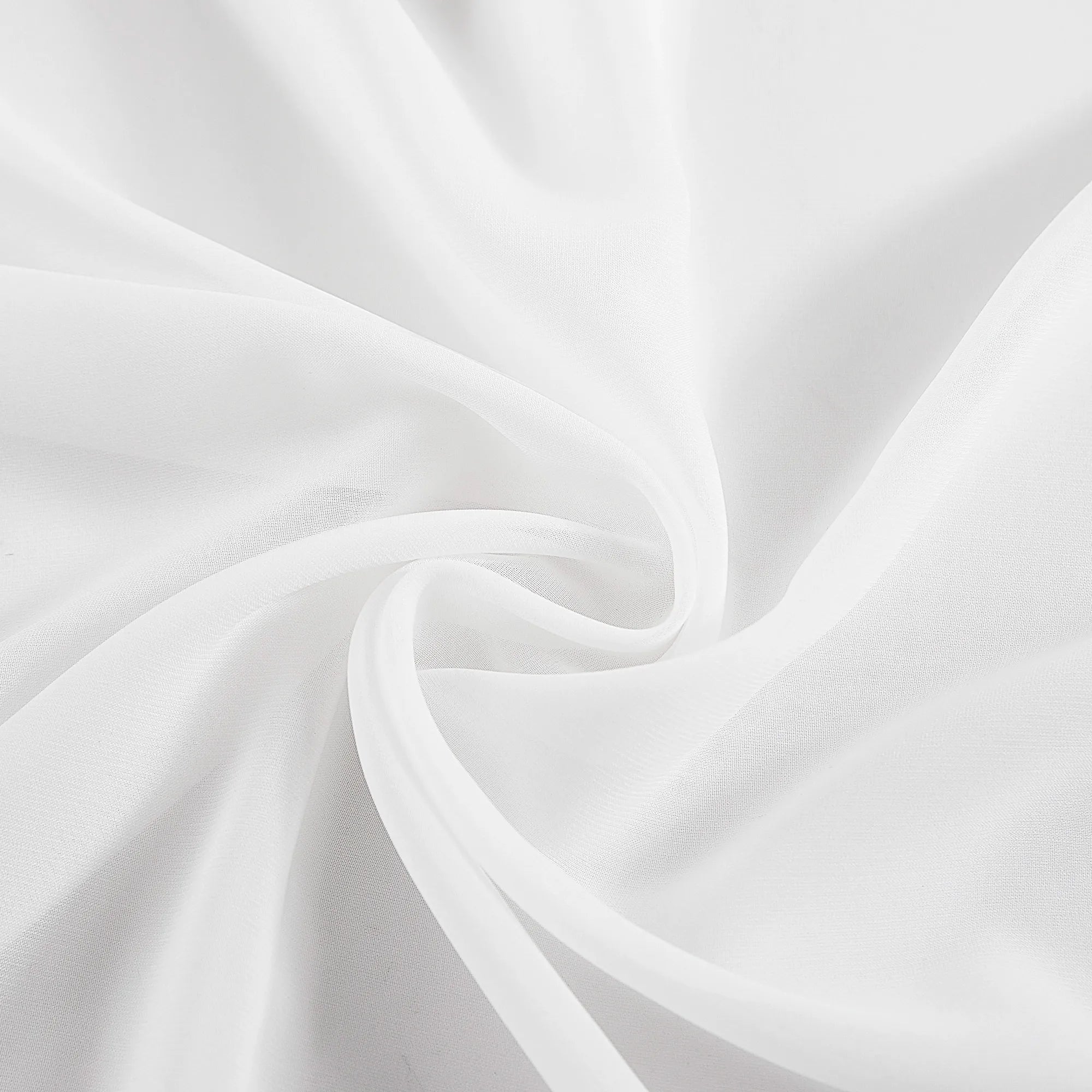 Mira 6320-1 solid sheer curtains, soft light diffusion, luxurious texture, detail display