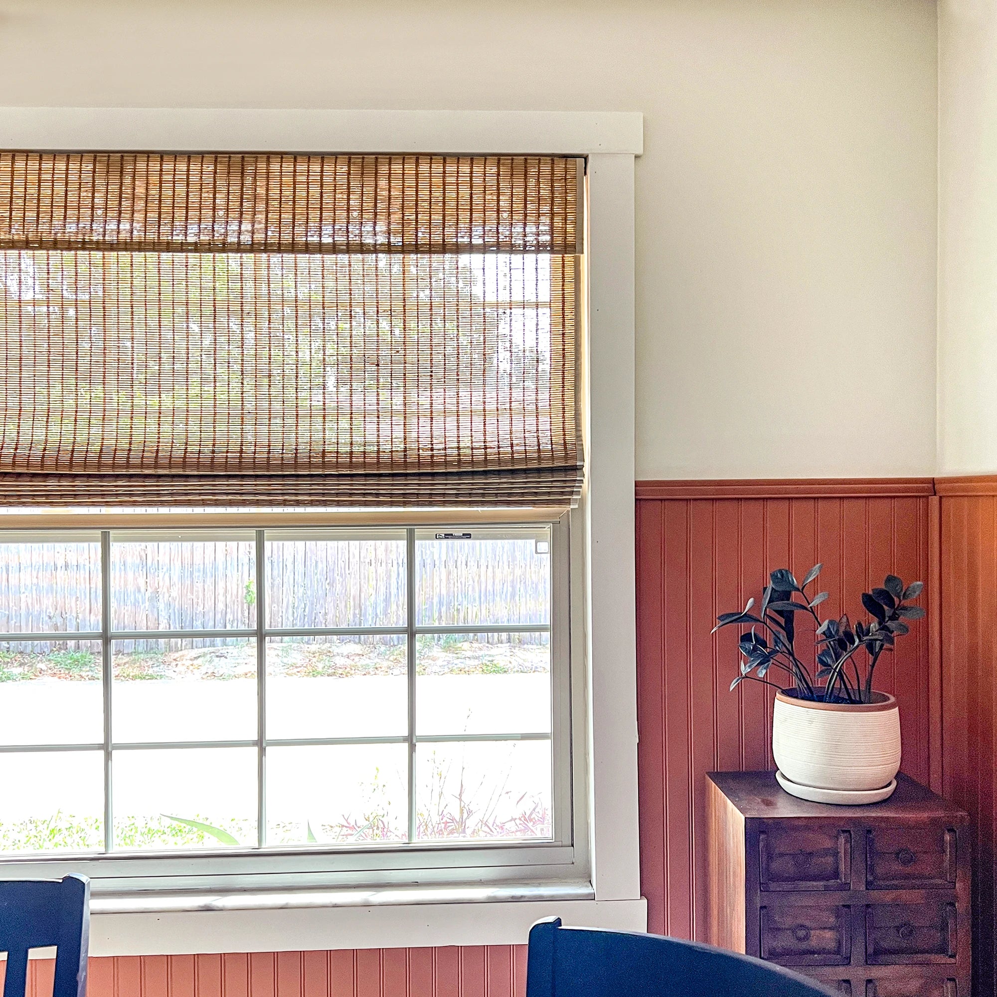 Mirea Natural jute bamboo woven shade, eco-friendly, breathable and easy to install