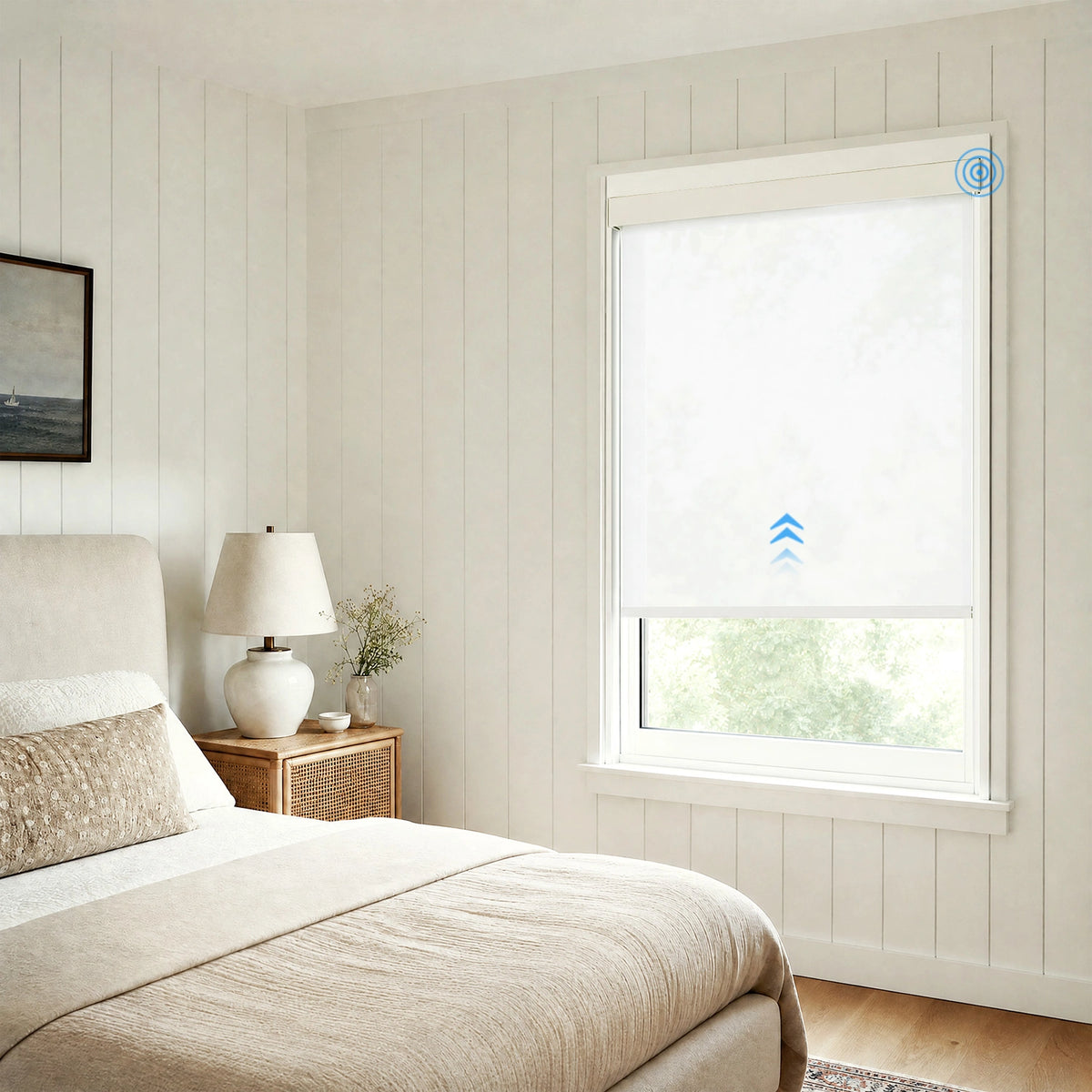 Elyna Smart Motorized 60% Light Filtering Roller Shades