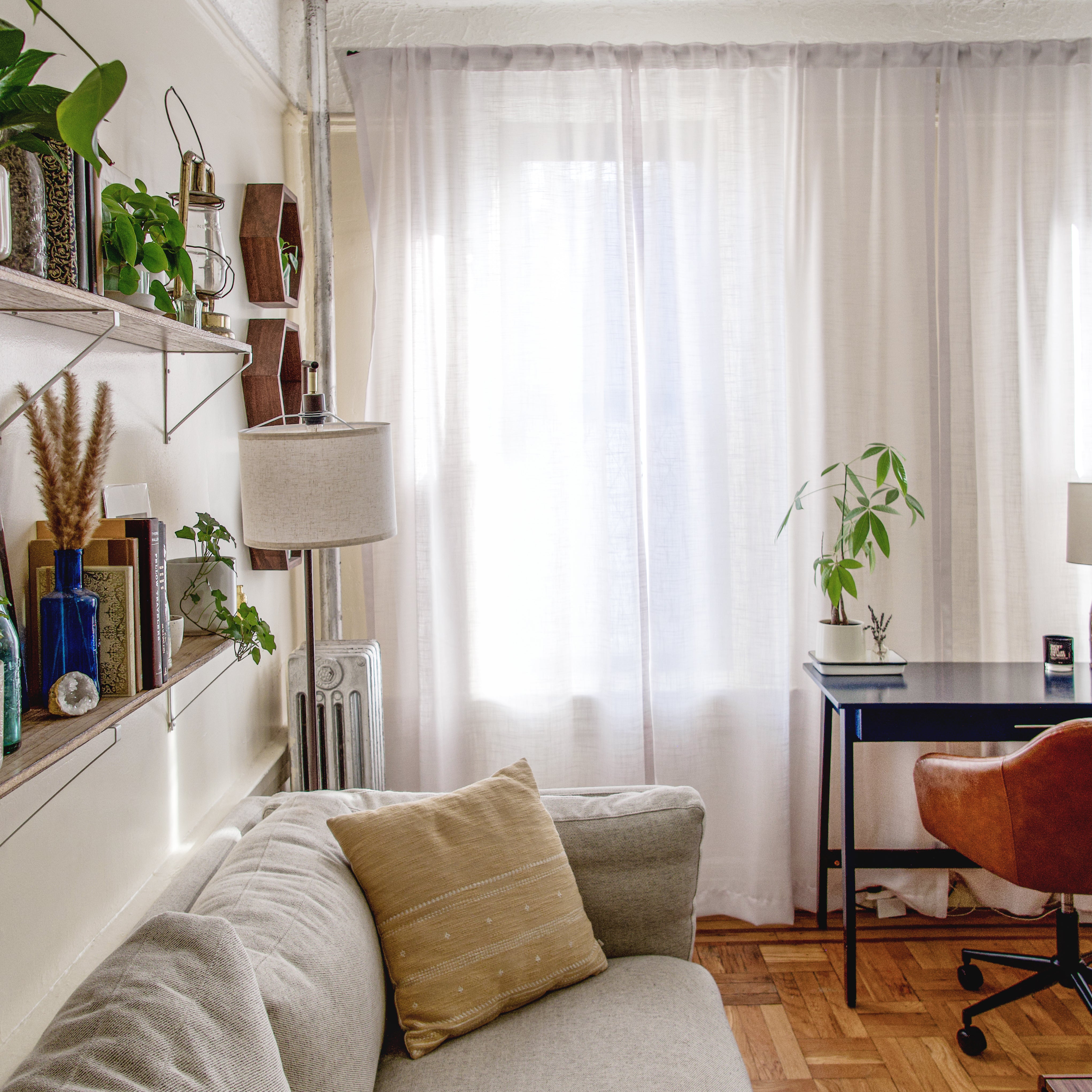 Orinda KLQ2-2 elegant sheer light curtains