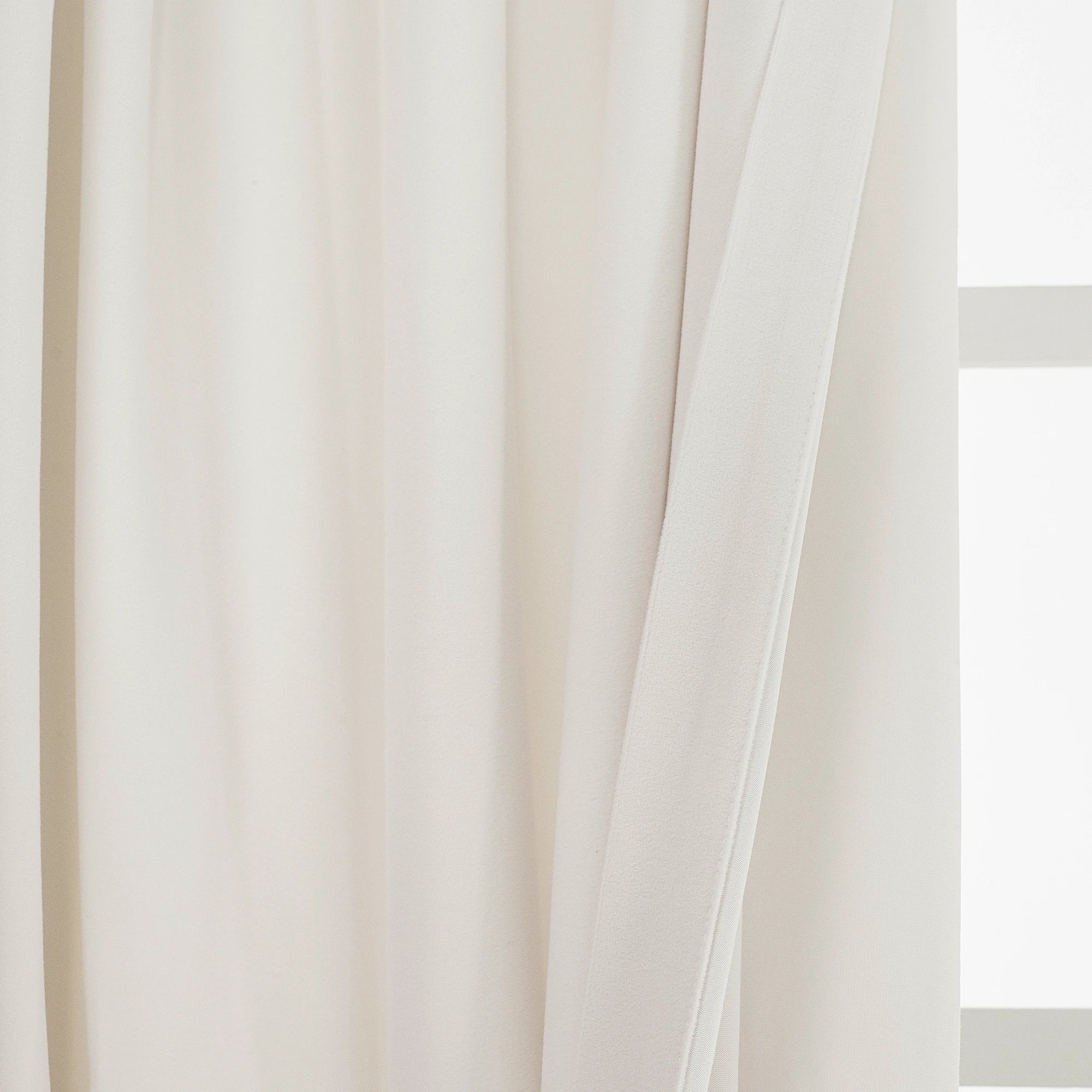 Selene Velvet Curtains for Room Darkening - Luxurious Drapes J803-1_scene_5 showing stylish draping effect, soft velvet texture and superior light-blocking in modern home interior