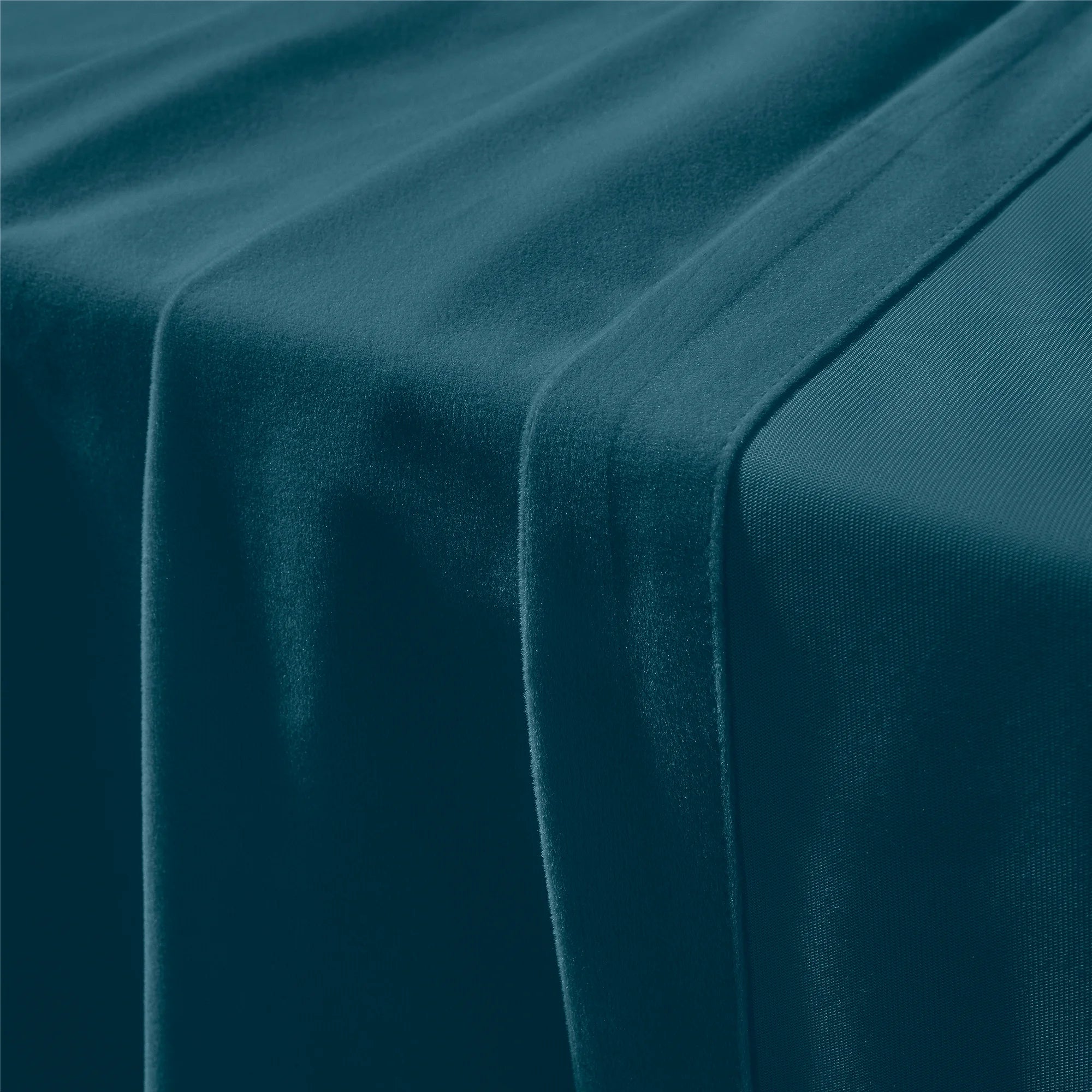 Selene Velvet Curtains for Room Darkening - Luxurious Drapes J803-55_detail_1 highlighting soft velvet texture, neat stitching and premium fabric finish