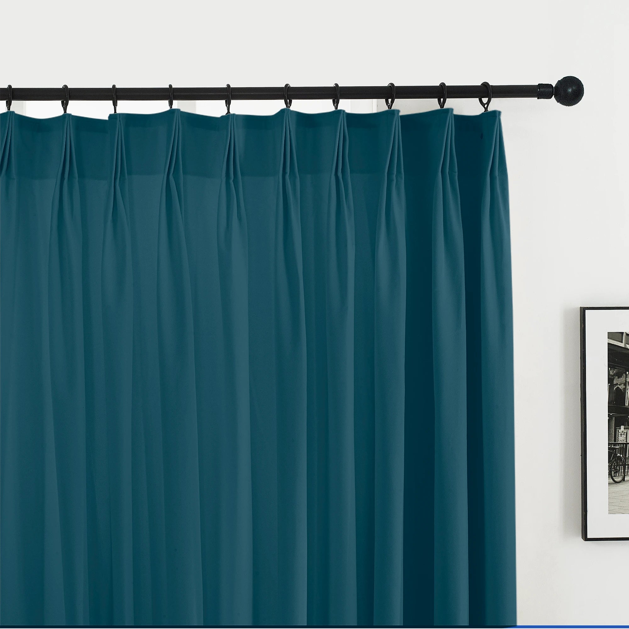 Selene Velvet Curtains for Room Darkening - Luxurious Drapes J803-55_scene_2 showcasing elegant drape effect, soft velvet texture and cozy modern home interior ambiance
