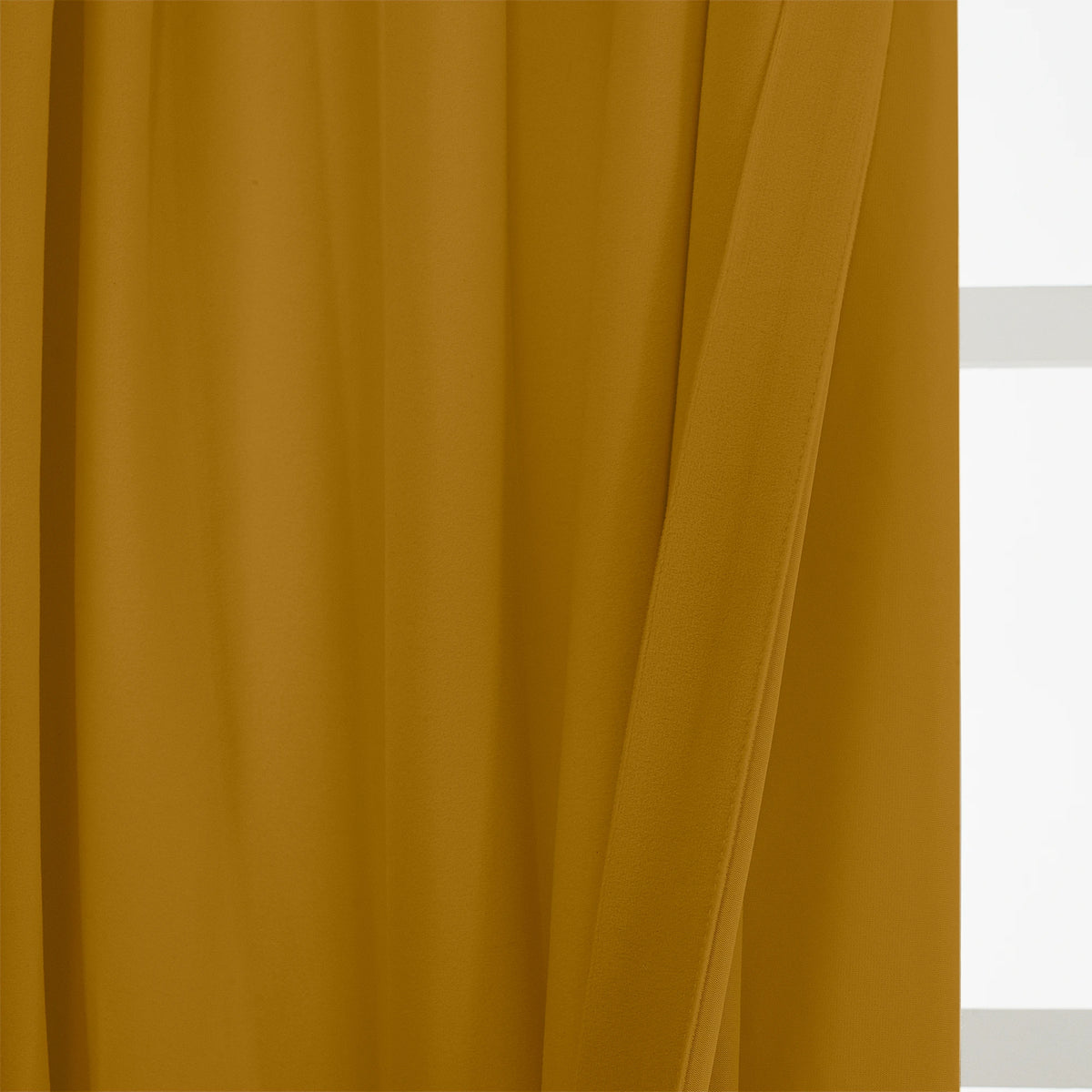 Selene Velvet Curtains for Room Darkening - Luxurious Drapes J803-77_scene_4 showcasing graceful drape effect, soft velvet texture and stylish modern home interior ambiance