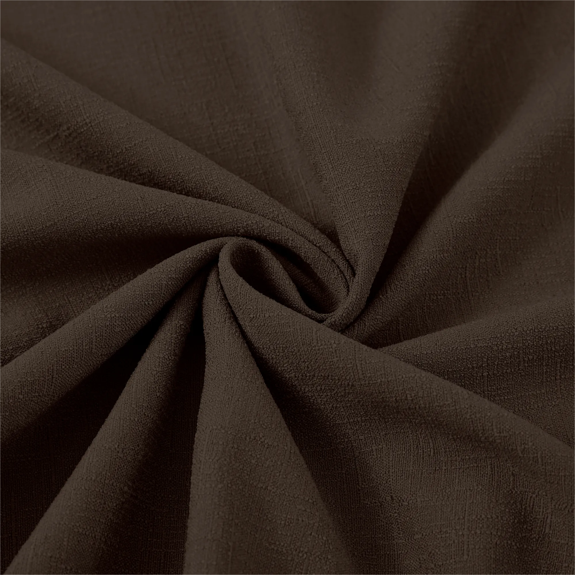 Seraphine 9013-24 linen texture curtains detail showing light filtering feature and soft drapery texture
