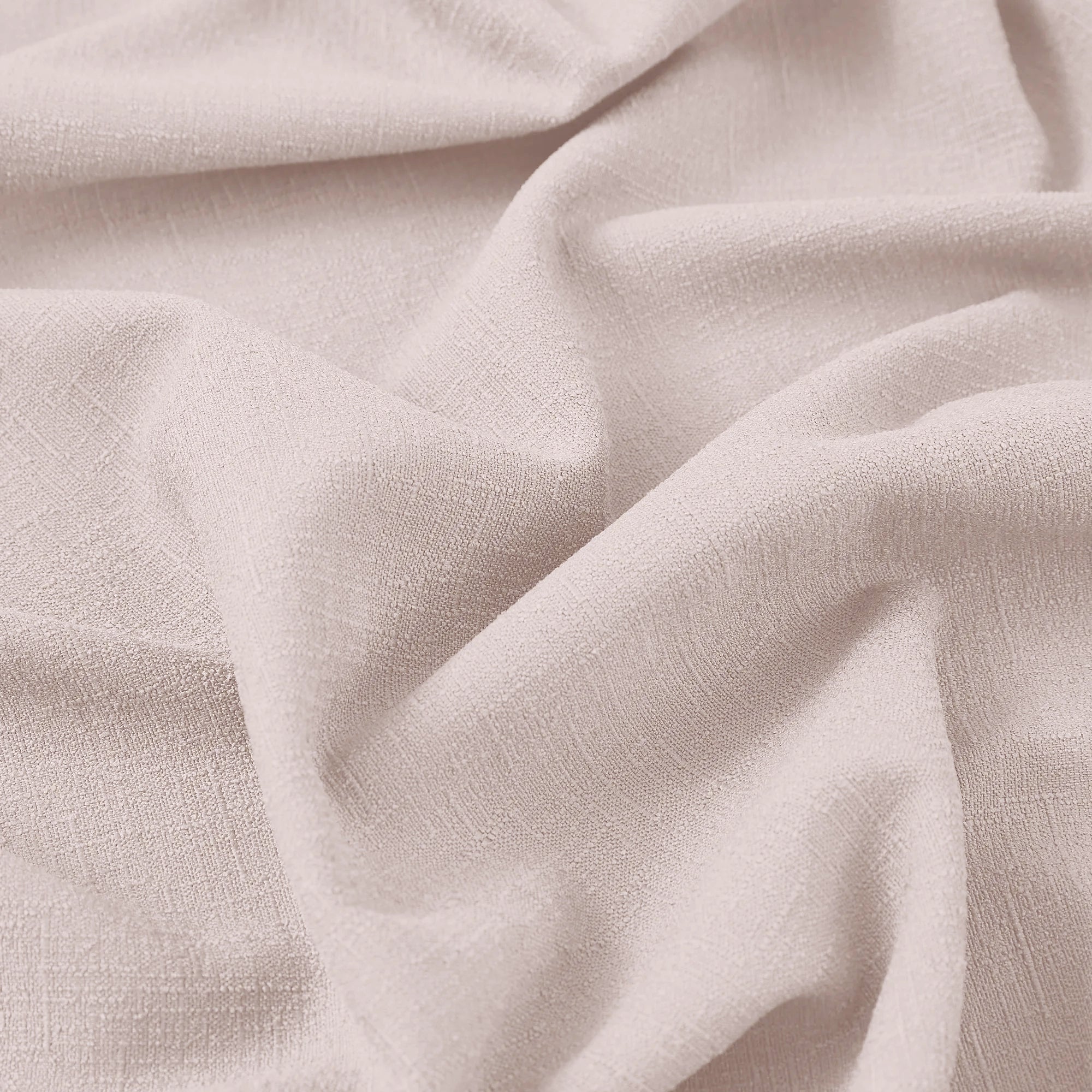 Seraphine 9013-27 linen texture curtains detail showing light filtering feature and soft drapery texture