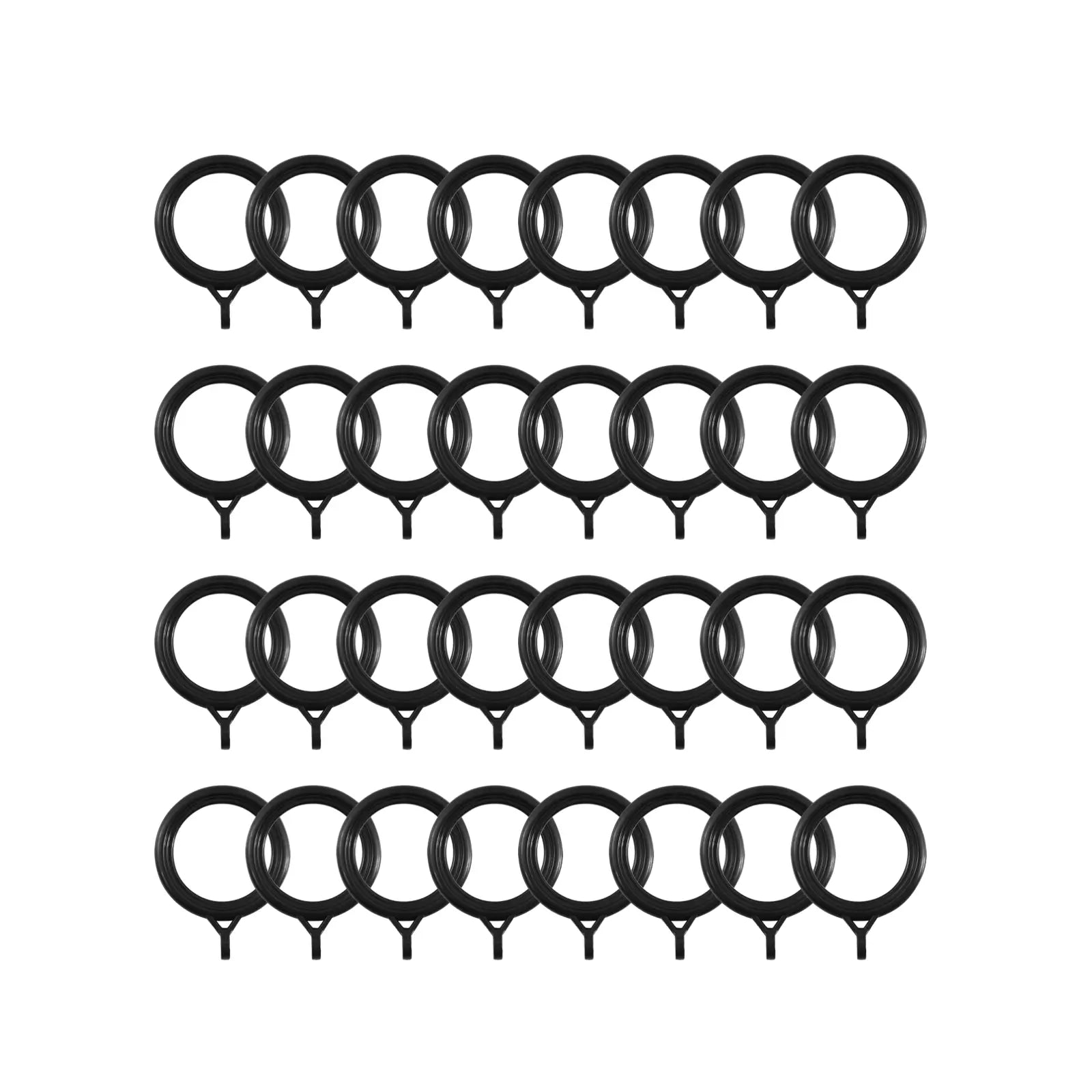 Sophia Curtain Rings Set, premium texture and smooth sliding