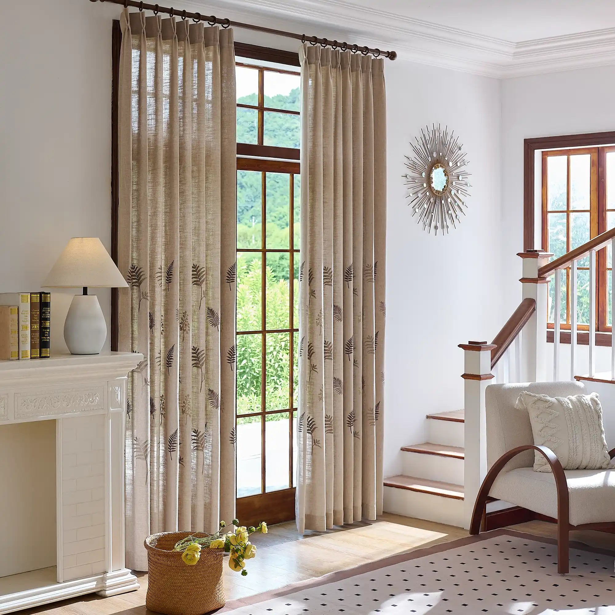 Valora XH115_M6 linen curtains , versatile, suitable for living room
