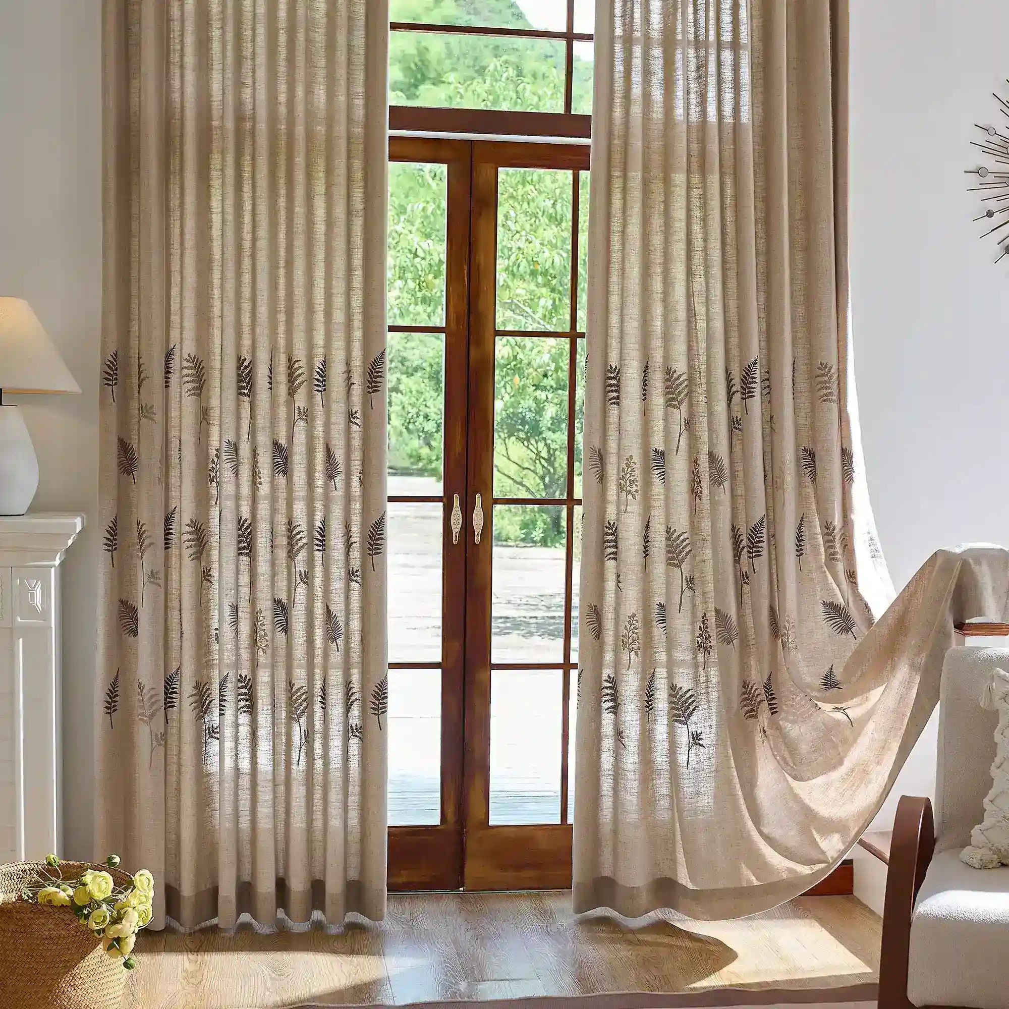 Valora XH115_M6 linen curtains , versatile, suitable for living room