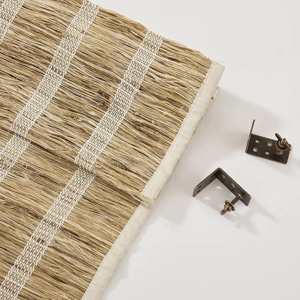 Zerra Natural ramie bamboo woven shades, delicate and minimalist, crafted from 100% ramie