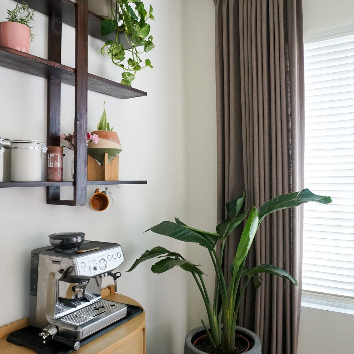 Elara Linen Curtains – Elegant Drapes for Bedroom & Dining Room