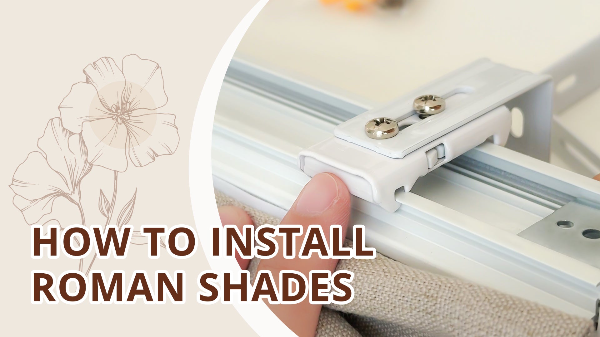 Translation missing: en.How to Install Roman Shades