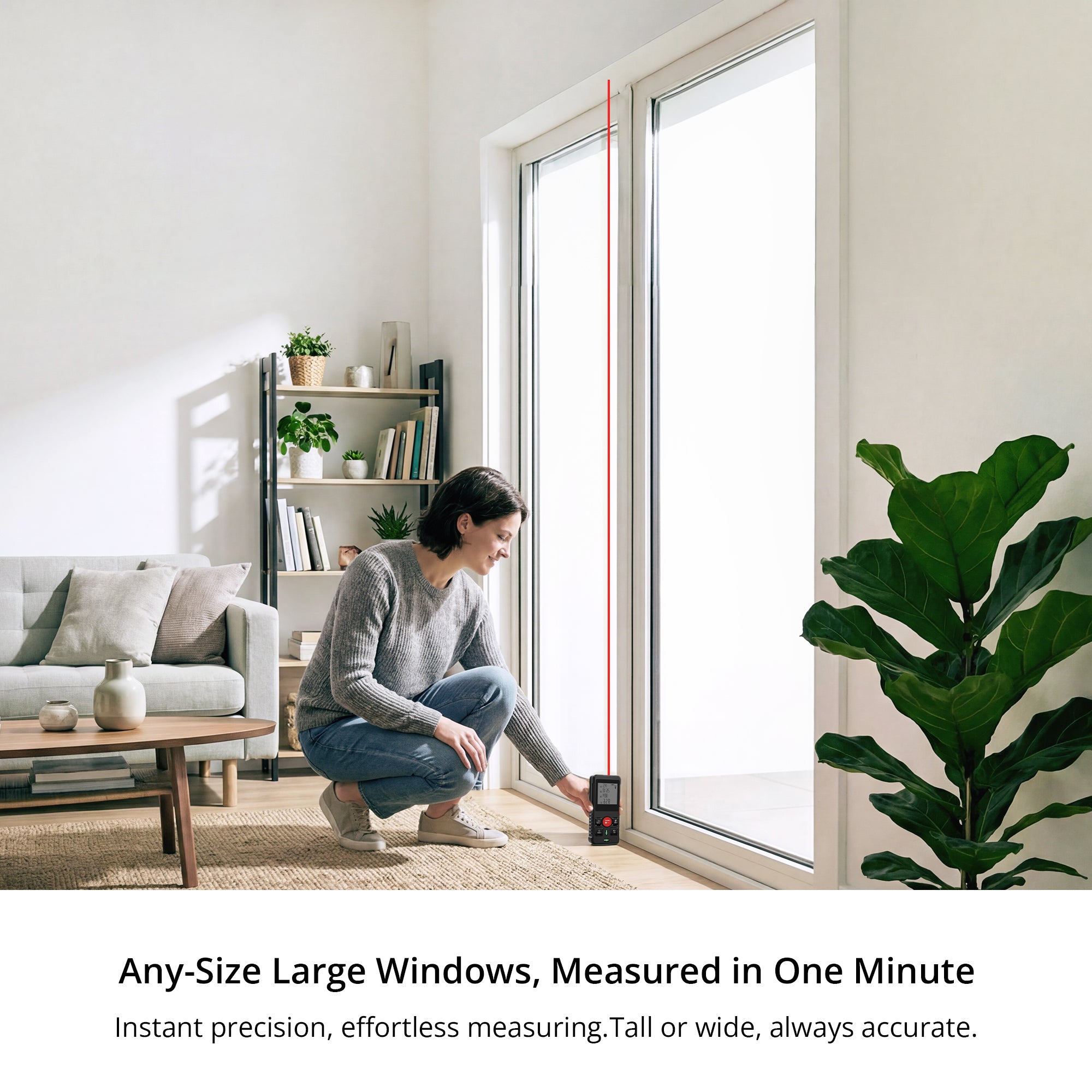 Smart Laser Distance Measure Tool, easy and convenient