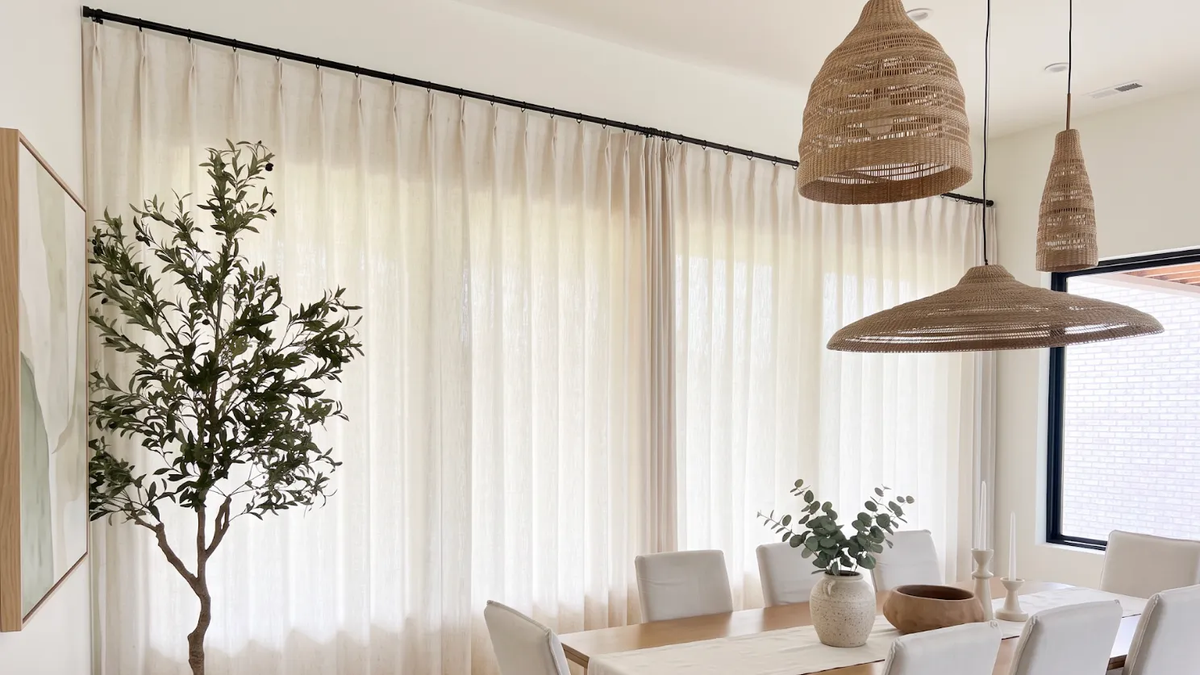 How to Dress Oversized Windows: Why Freshine Custom Curtains Solve the Standard Curtain Problem