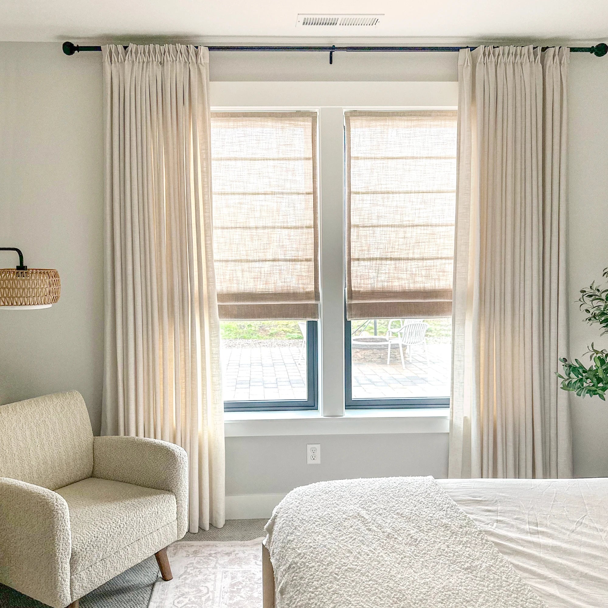Motorized Roman Shades