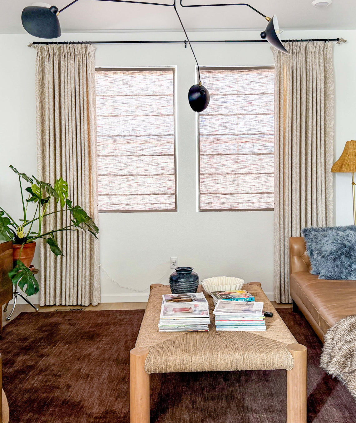 Celina Roman Shades – Elegant Pleated Drapes for Kids Room