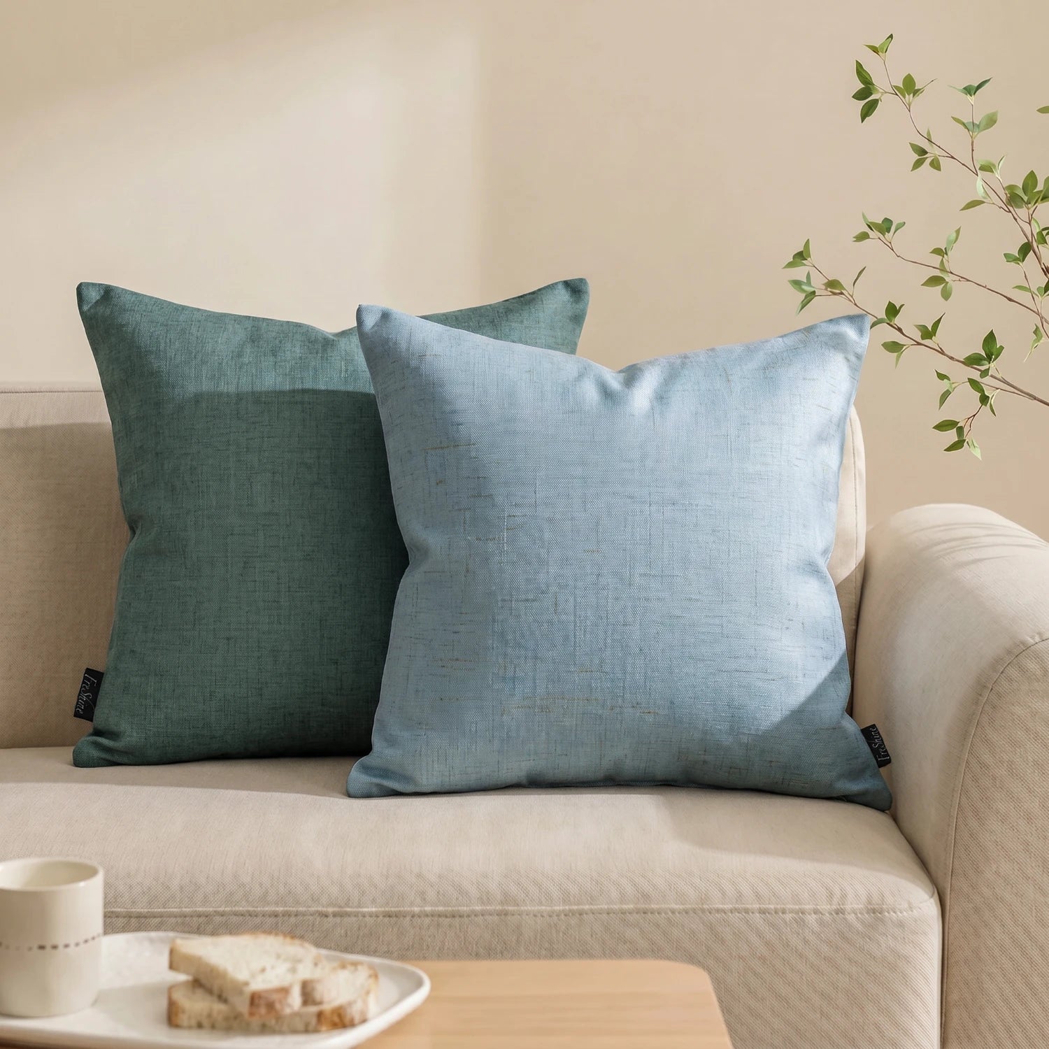Amara Linen Blend Pillow Cover