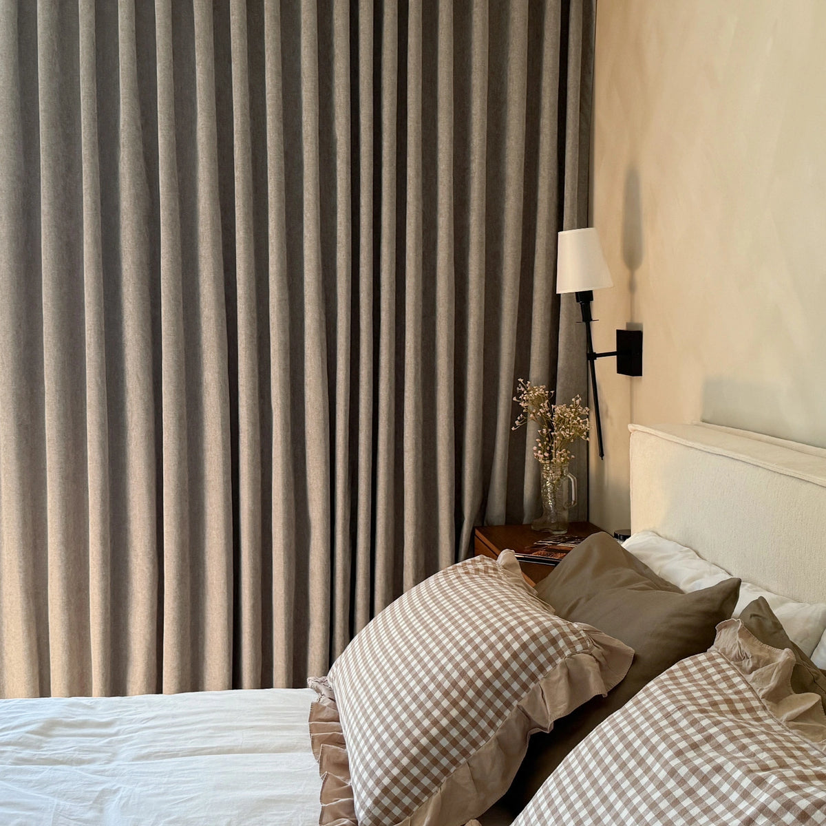 Arlise 100% Blackout Chenille Drapes for Better Sleep and Privacy