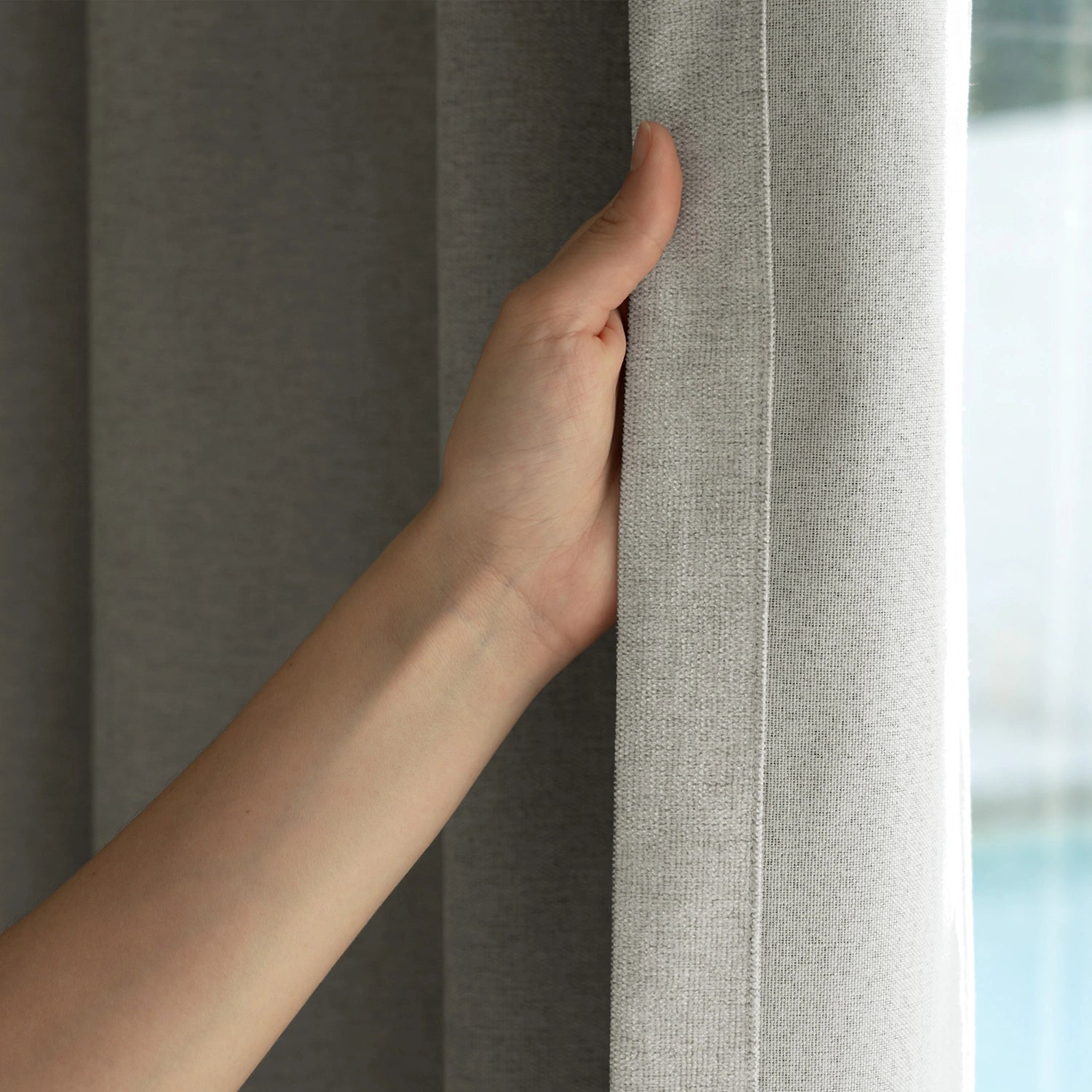 Arlise 100% Blackout Chenille Drapes for Better Sleep and Privacy