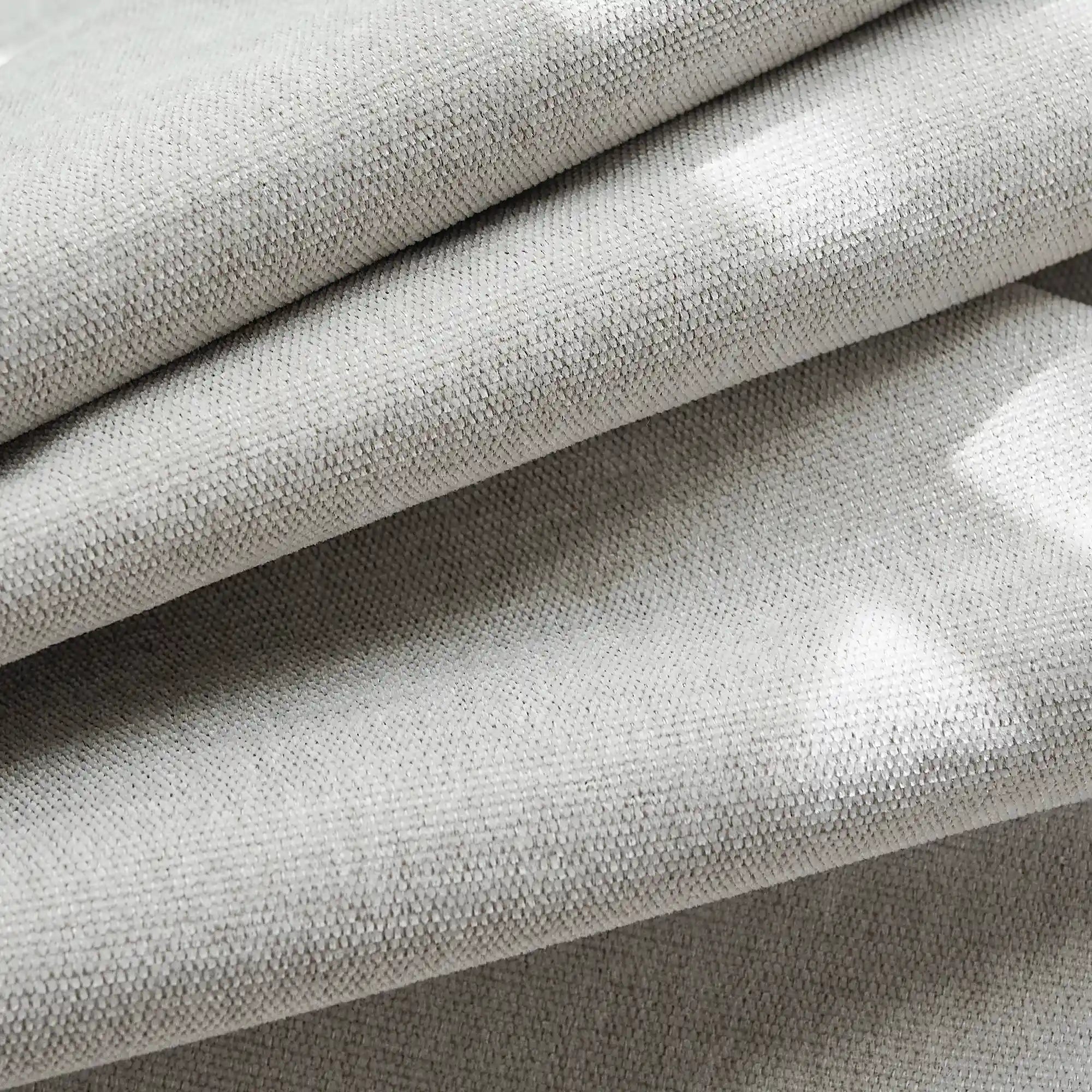 Arlise Gray 100% Blackout Chenille Drapes