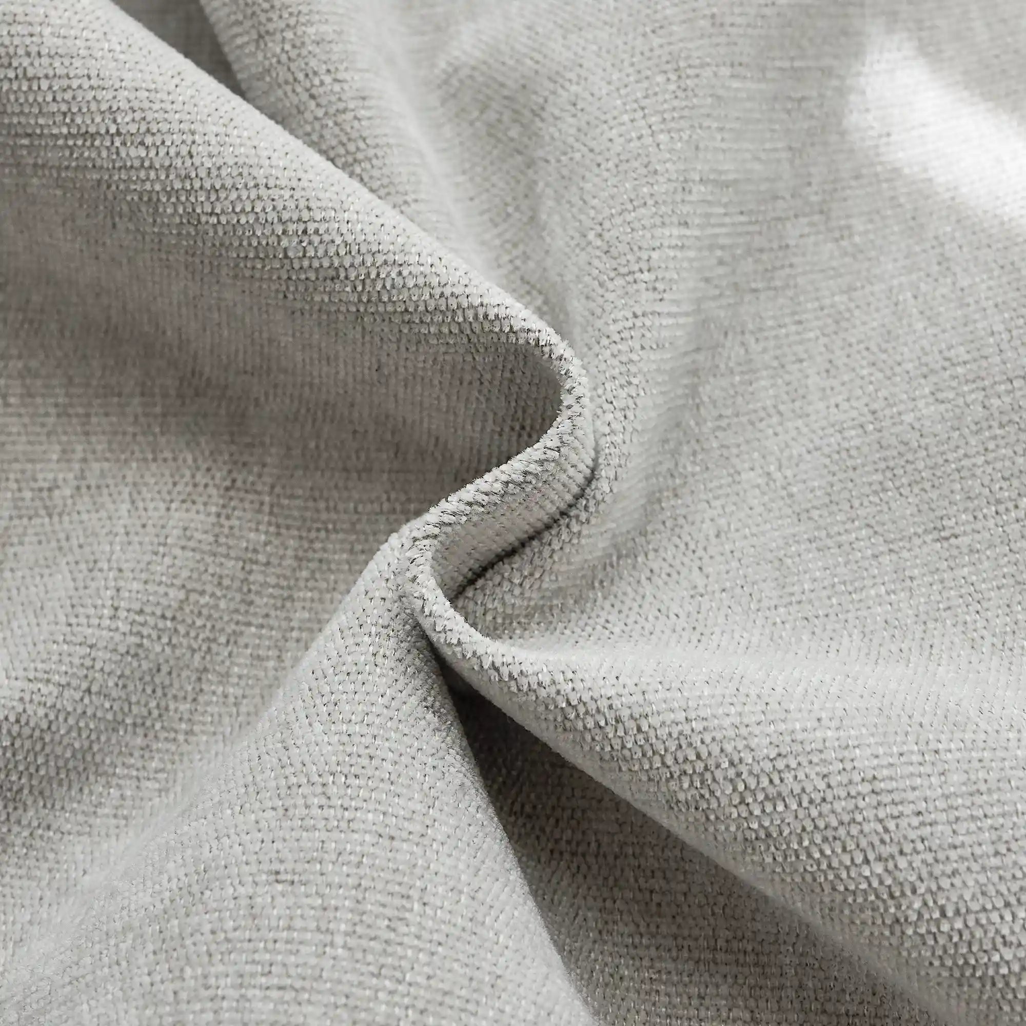 Arlise Gray 100% Blackout Chenille Drapes