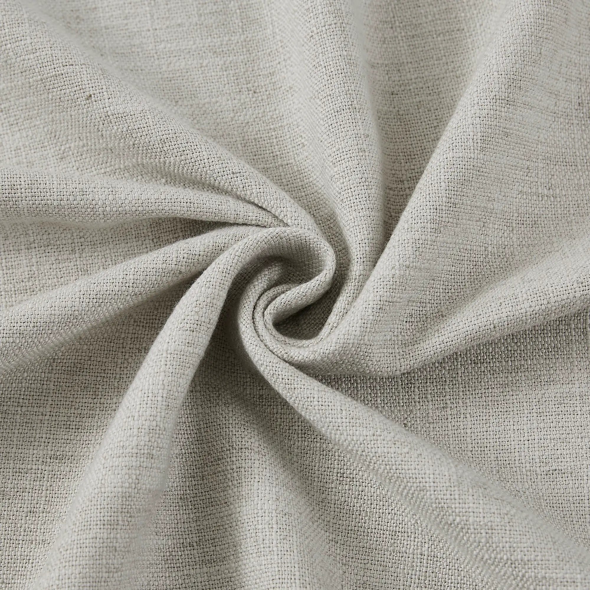 Caryss Linen-Blend Curtains – Soft Textured Drapes for Living Room & Bedroom