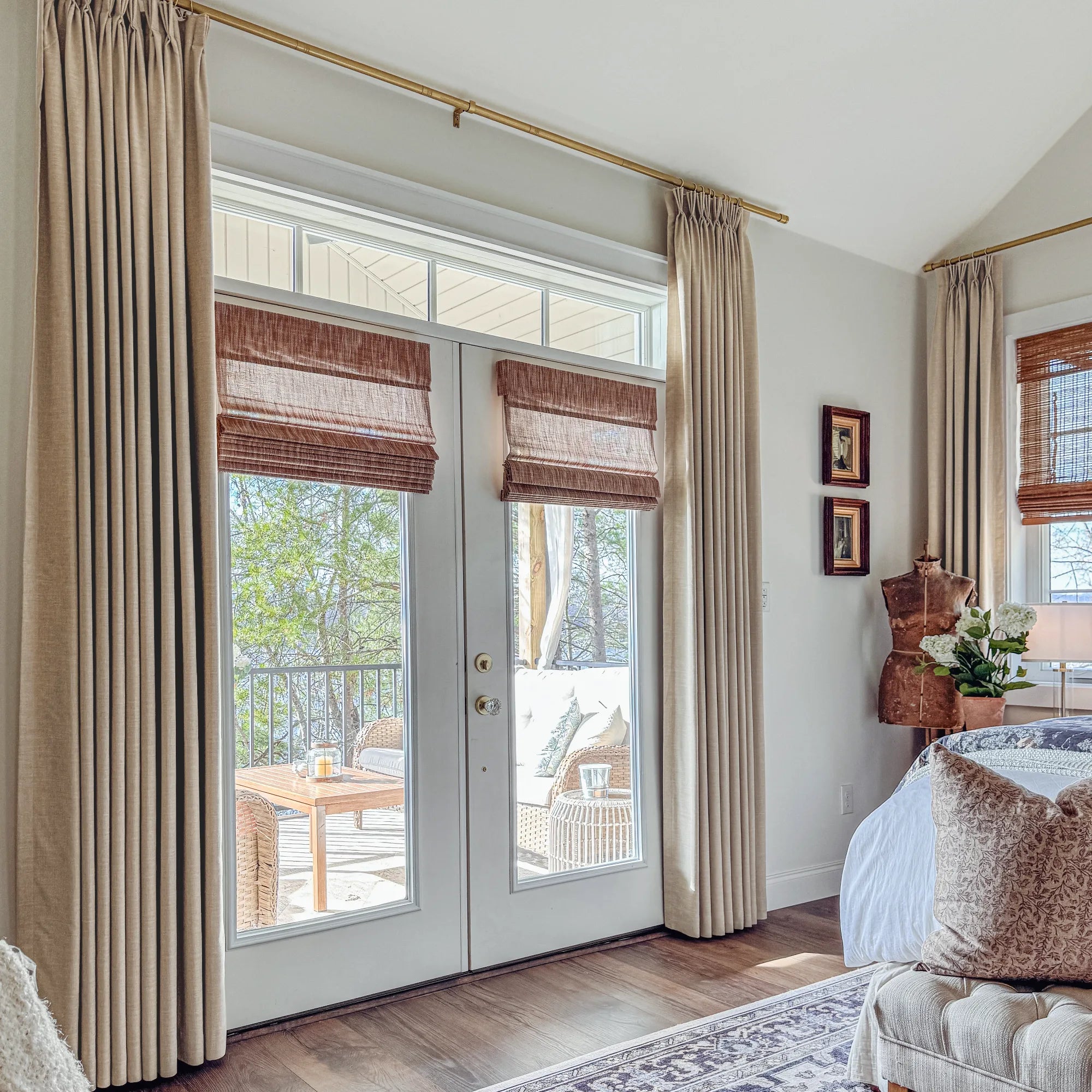 Celina Linen Curtains – Elegant Linen Drapes for Living Room & Bedroom