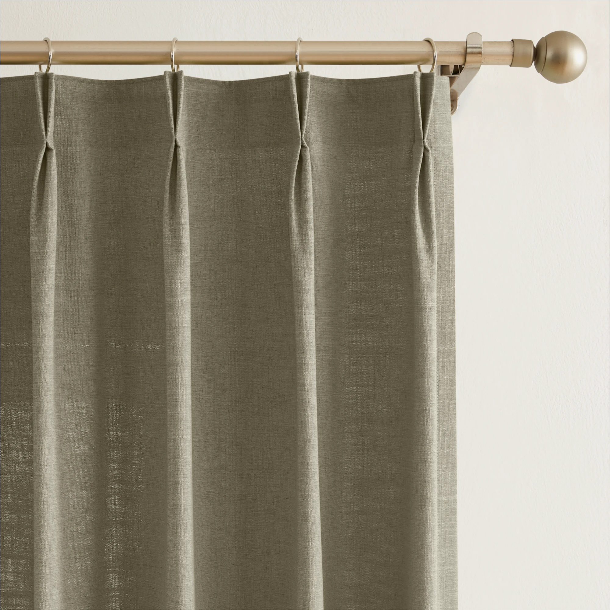 Celina linen curtain scene  medium close-up showing fabric texture detail