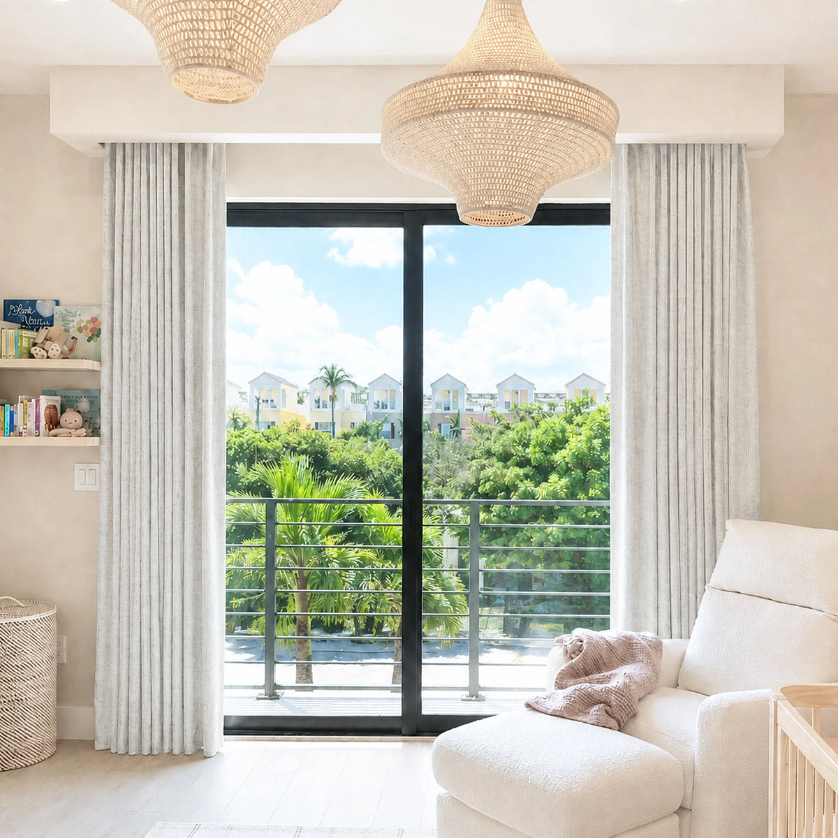 Celina Linen Curtains – Elegant Linen Drapes for Living Room & Bedroom
