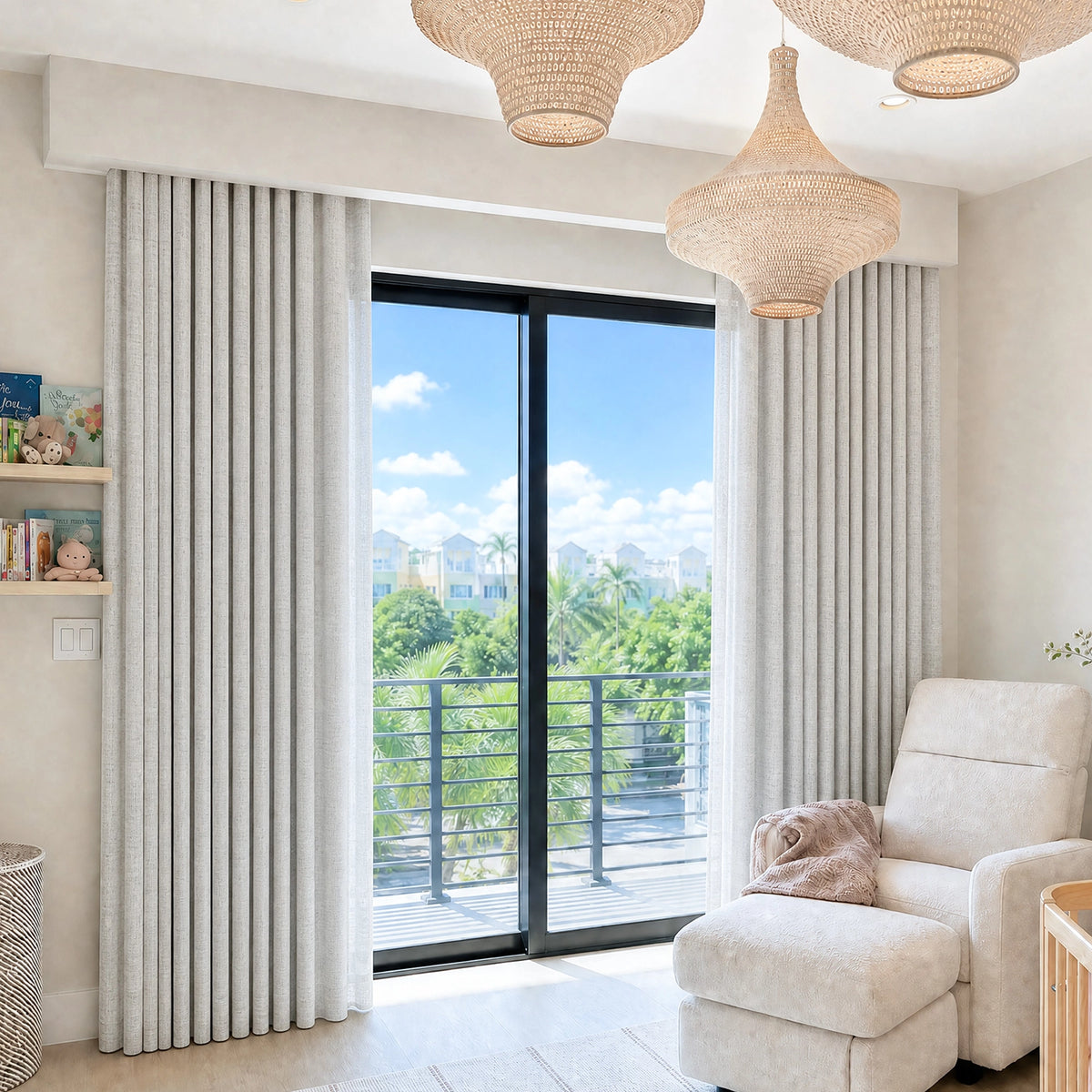 Celina Linen Curtains – Elegant Linen Drapes for Living Room & Bedroom