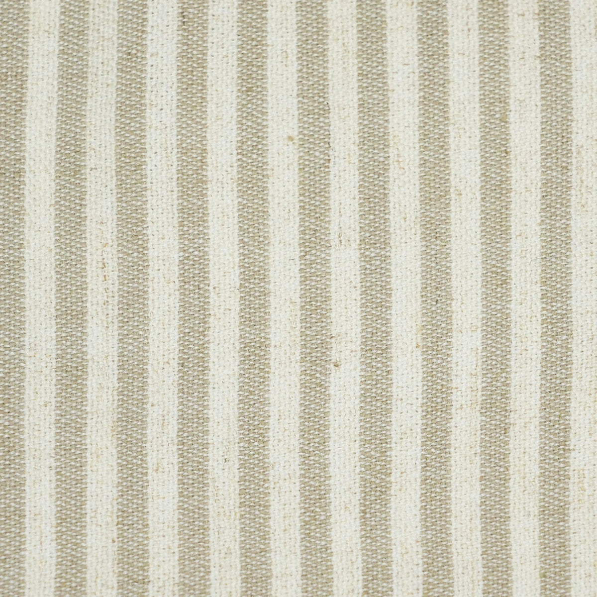 Clarissea Smart Motorized Linen Fine Stripe Roman Shades