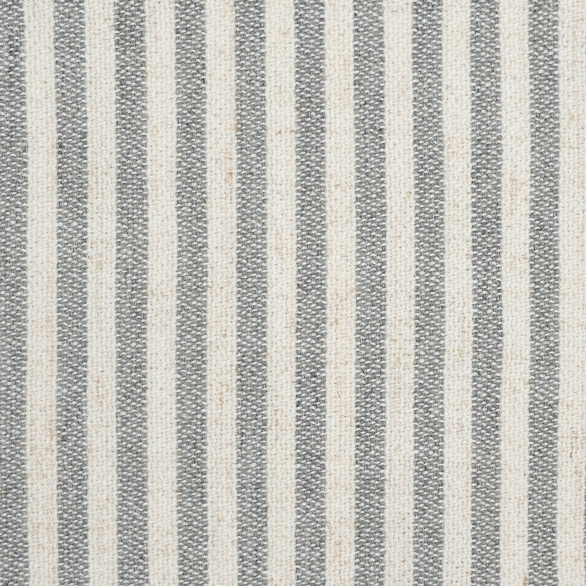 Clarissea Smart Motorized Linen Fine Stripe Roman Shades