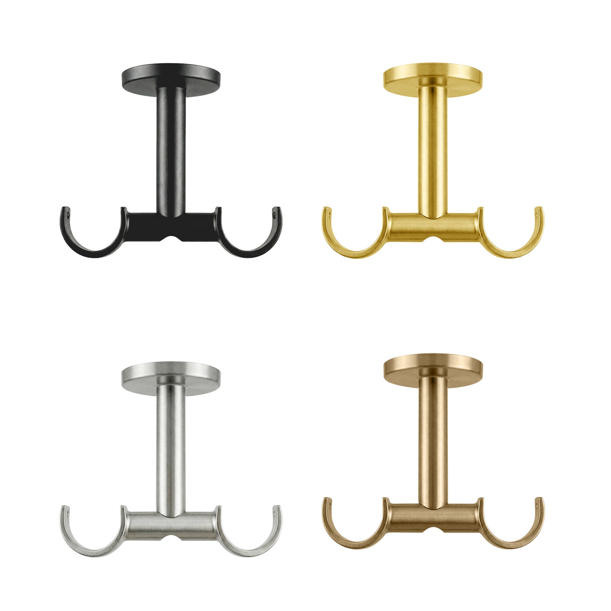 Collins Double Curtain Rod Brackets