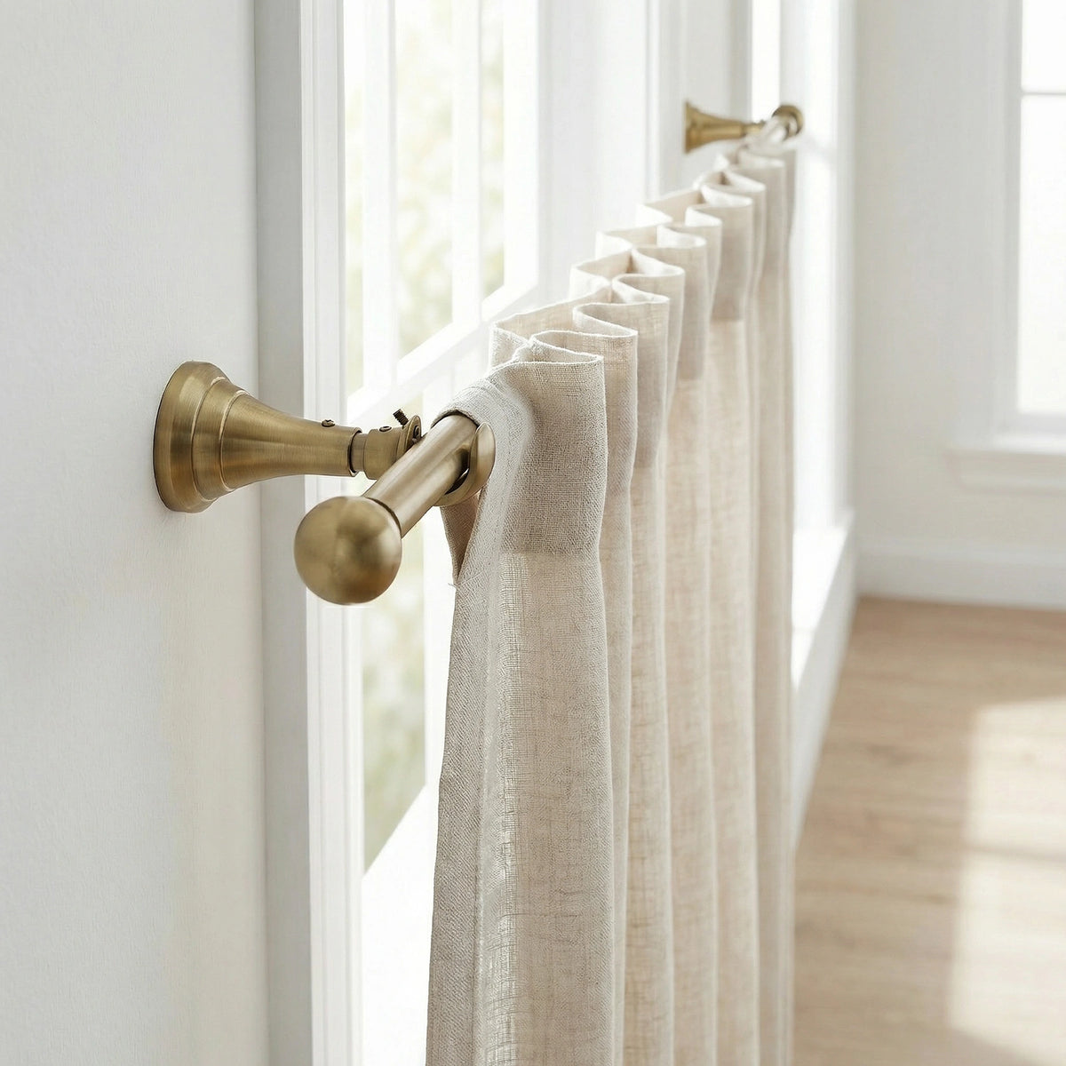 Collins Single Curtain Rod Brackets