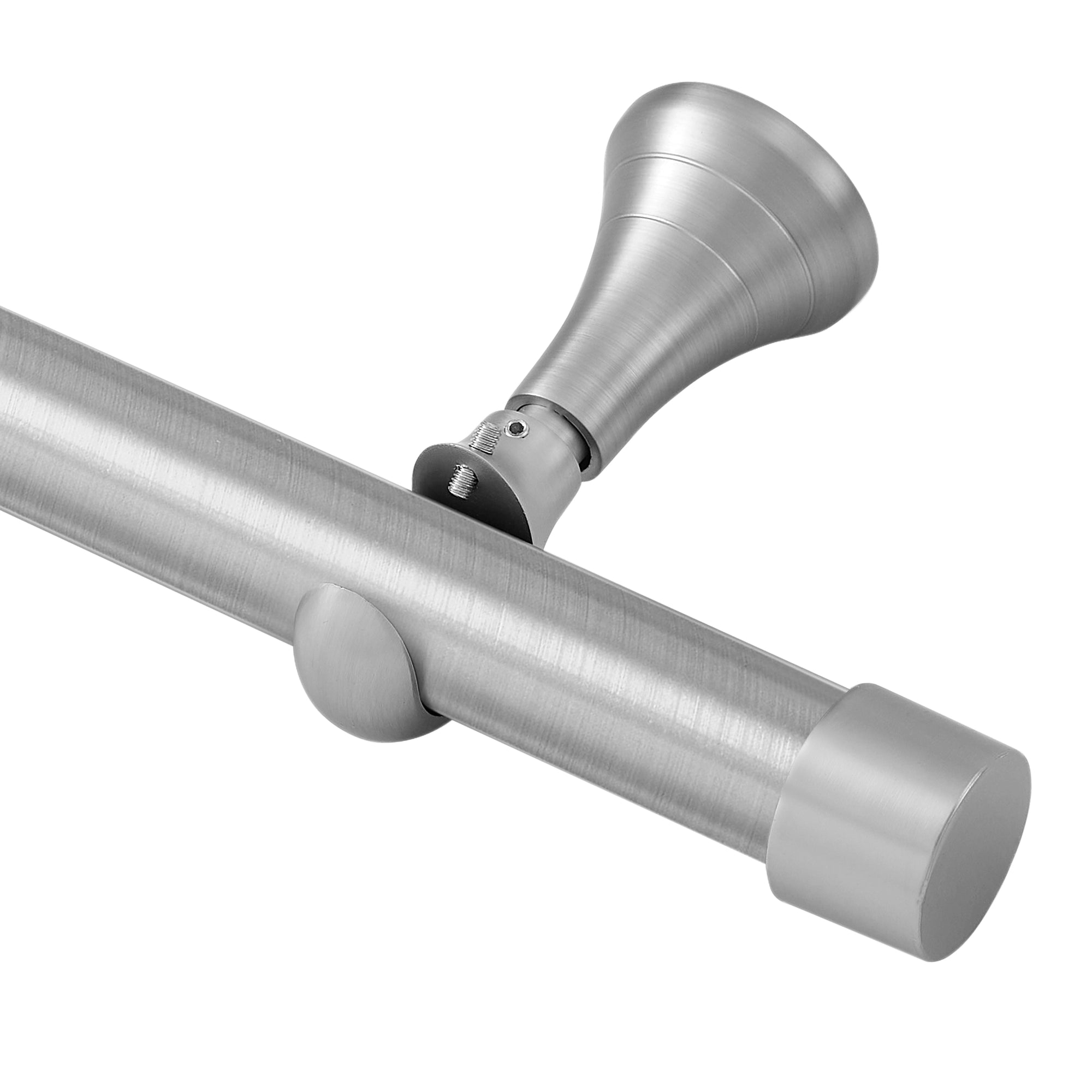 Collins Single Decorative Custom Curtain Rods Rods, detailed view showcasing the design and style of the decorative custom curtain rod