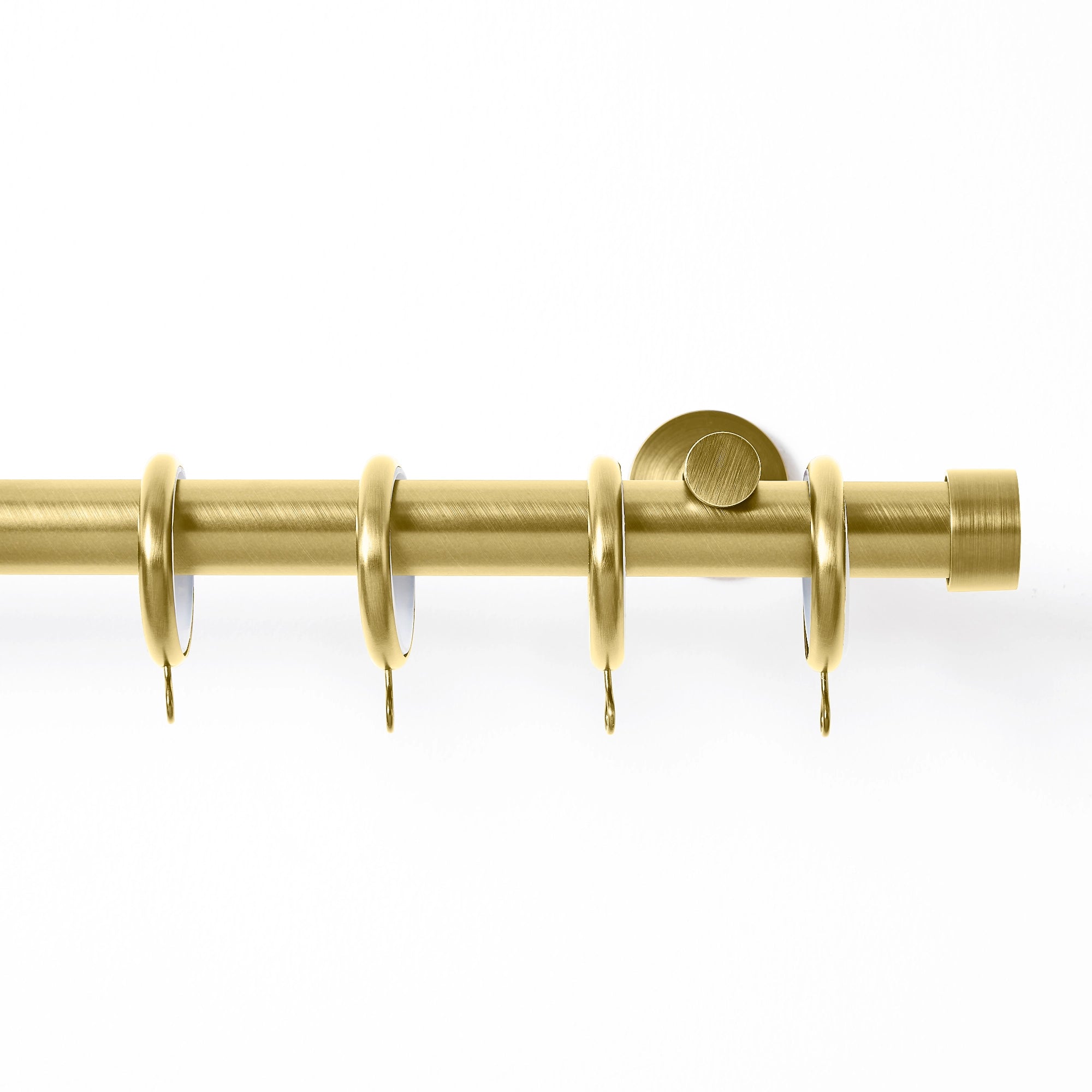 Darian Single Custom Traverse Curtain Rod, smooth horizontal movement and effortless operation