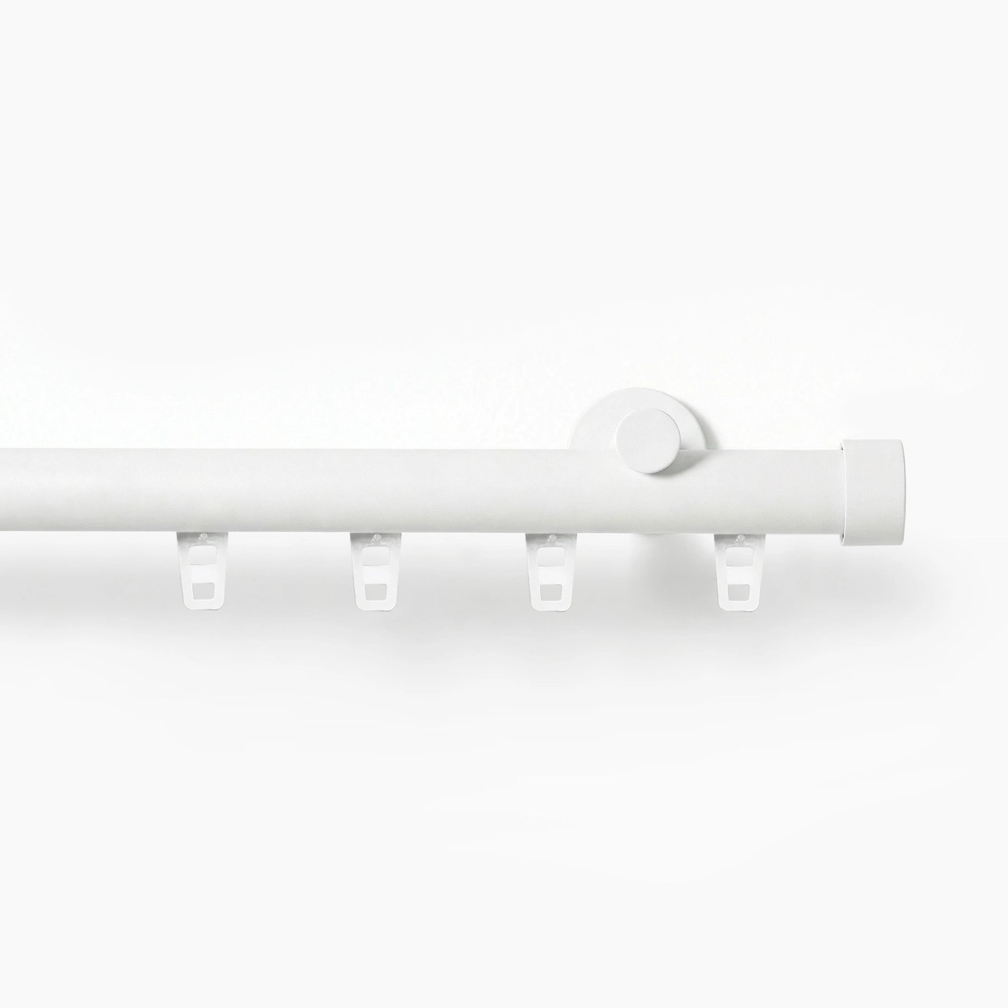 Darian Single Custom Traverse Curtain Rod, custom tailored for a perfect fit