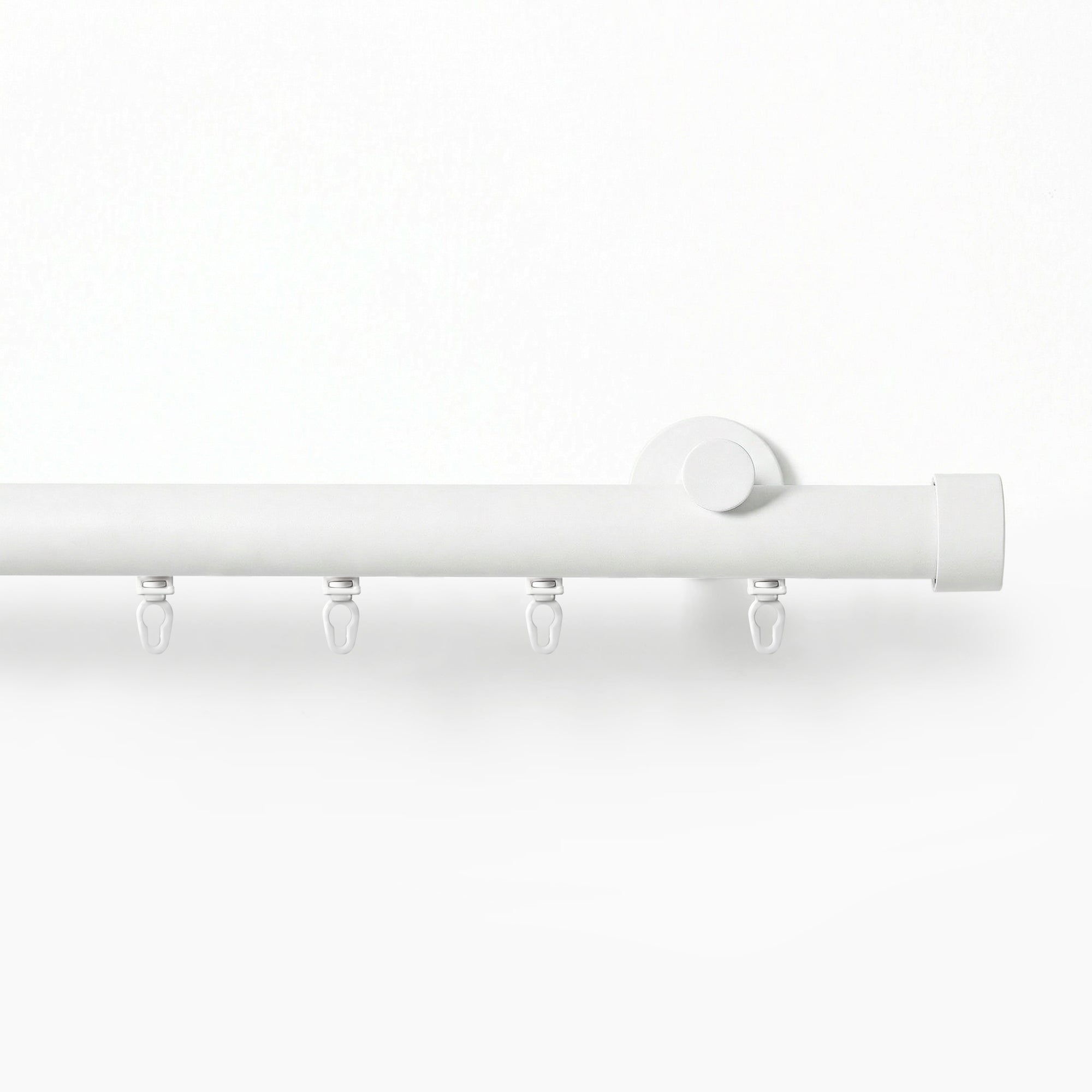 Darian Single Custom Traverse Curtain Rod, custom tailored for a perfect fit
