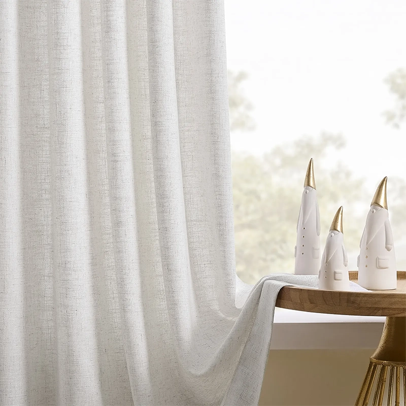 Freshine Elara Linen Blend Curtains for Elegant and Luxurious Drapes in Every Room