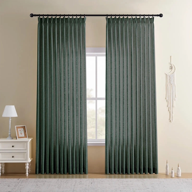 Freshine Elara Linen Blend Curtains for Elegant and Luxurious Drapes in Every Room