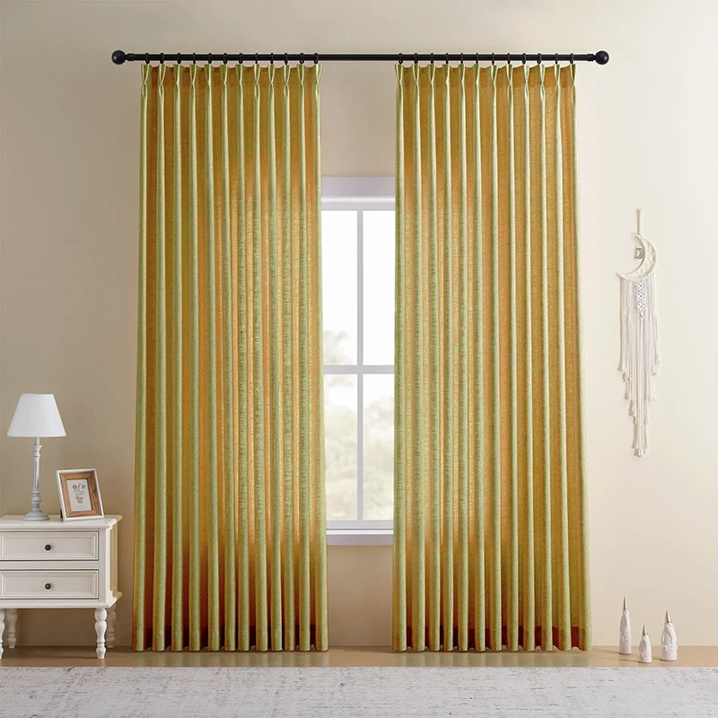 Freshine Elara Linen Blend Curtains for Elegant and Luxurious Drapes in Every Room