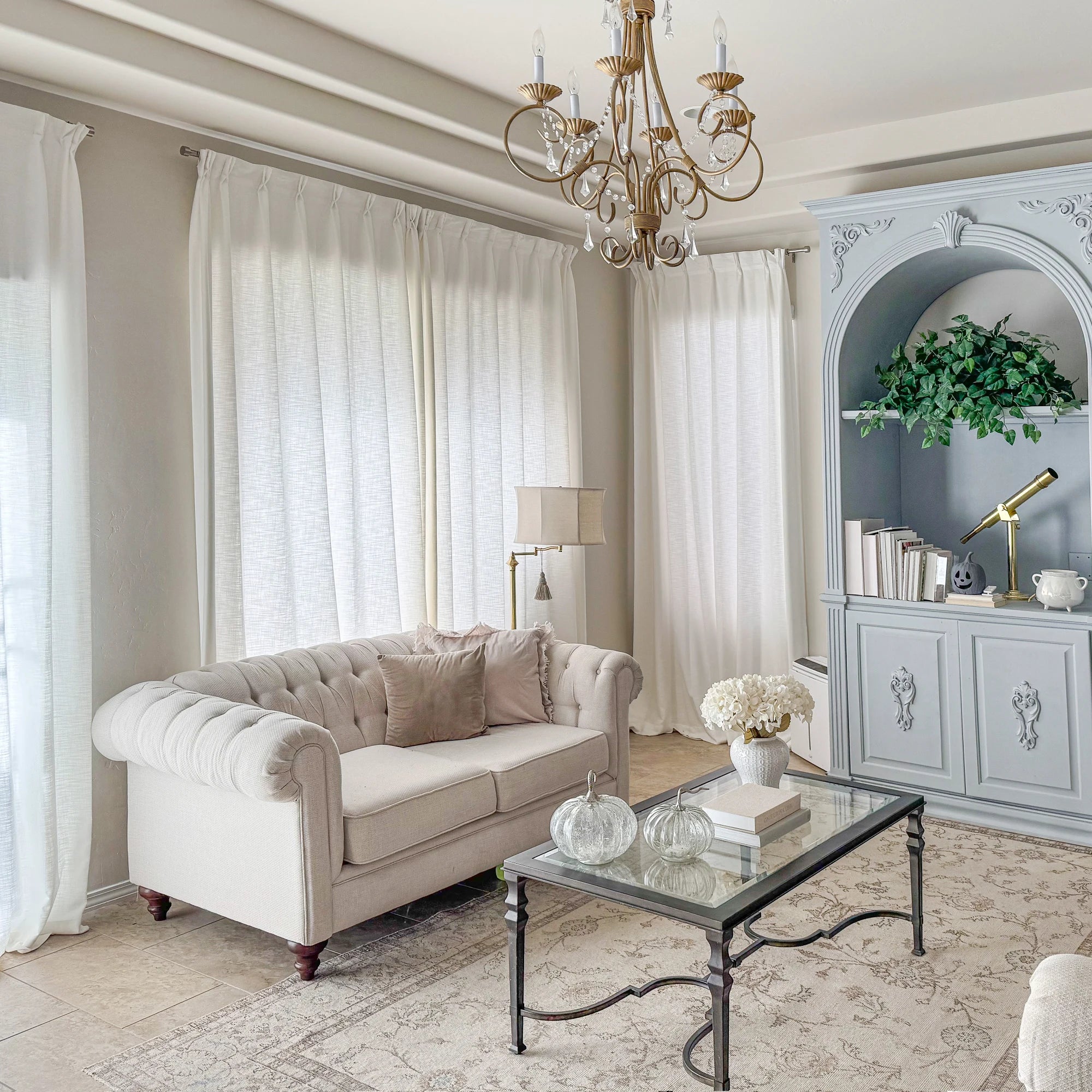 Elowen Heavyweight Polyester Drapery for Dining Room