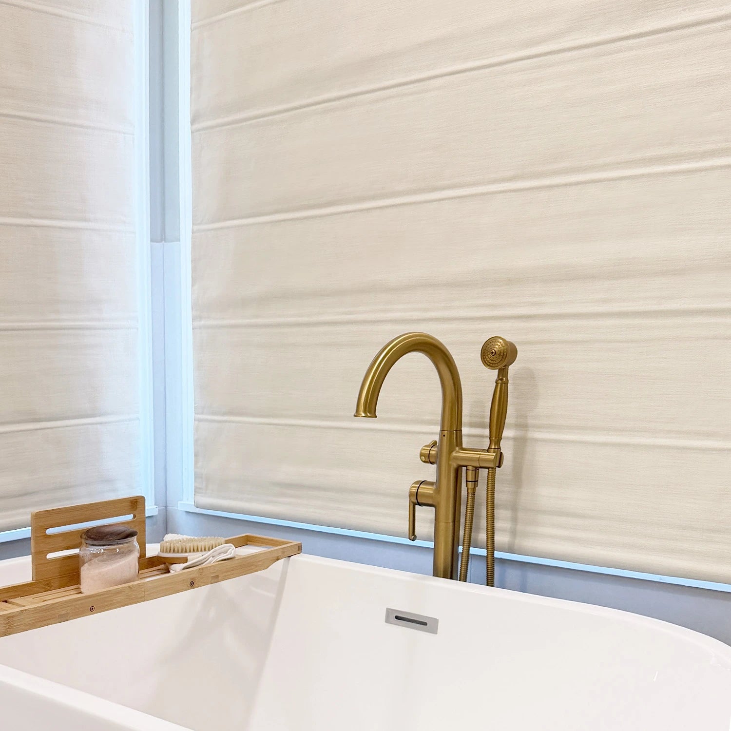 Elowen Smart Motorized Heavyweight Roman Shades