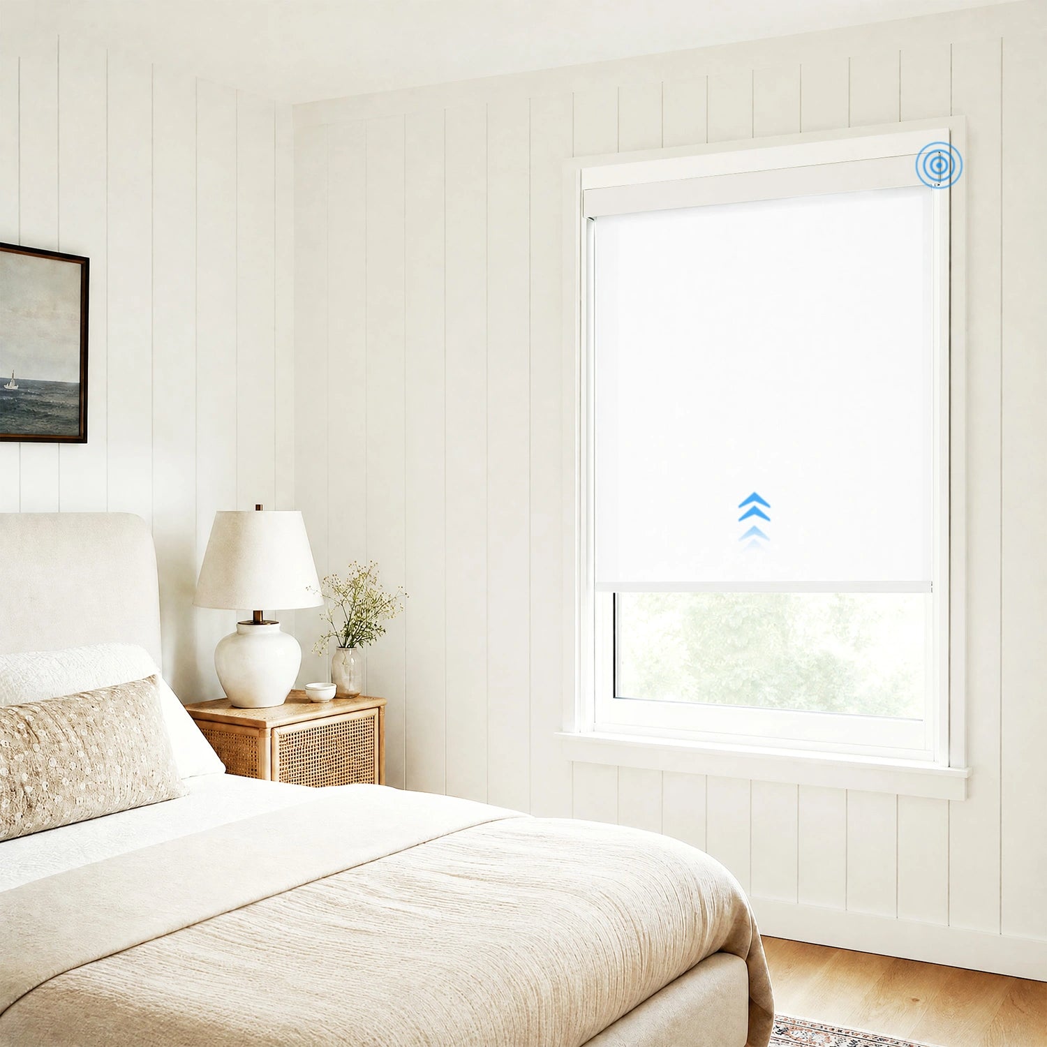 Elyna Smart Motorized 60% Light Filtering Roller Shades