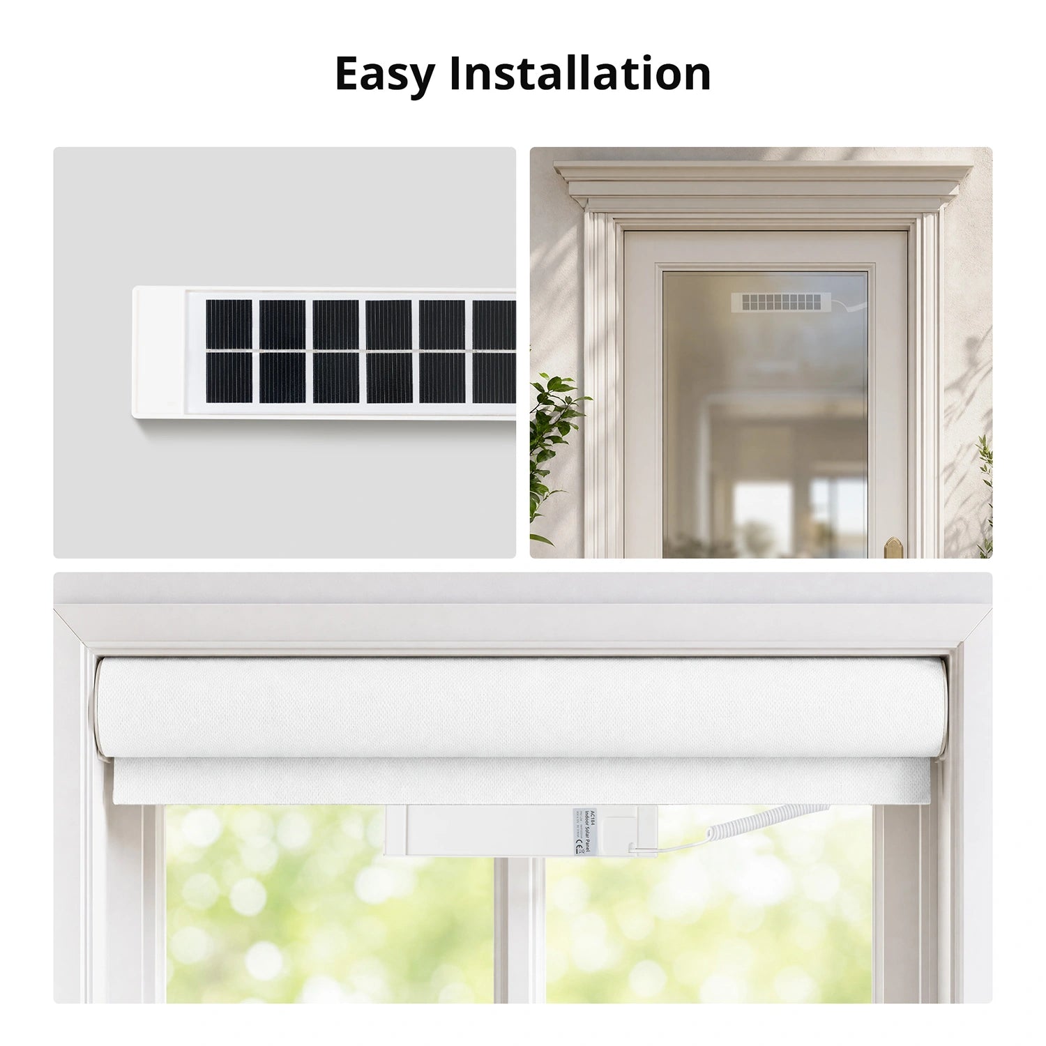Elyna Smart Motorized 60% Light Filtering Roller Shades